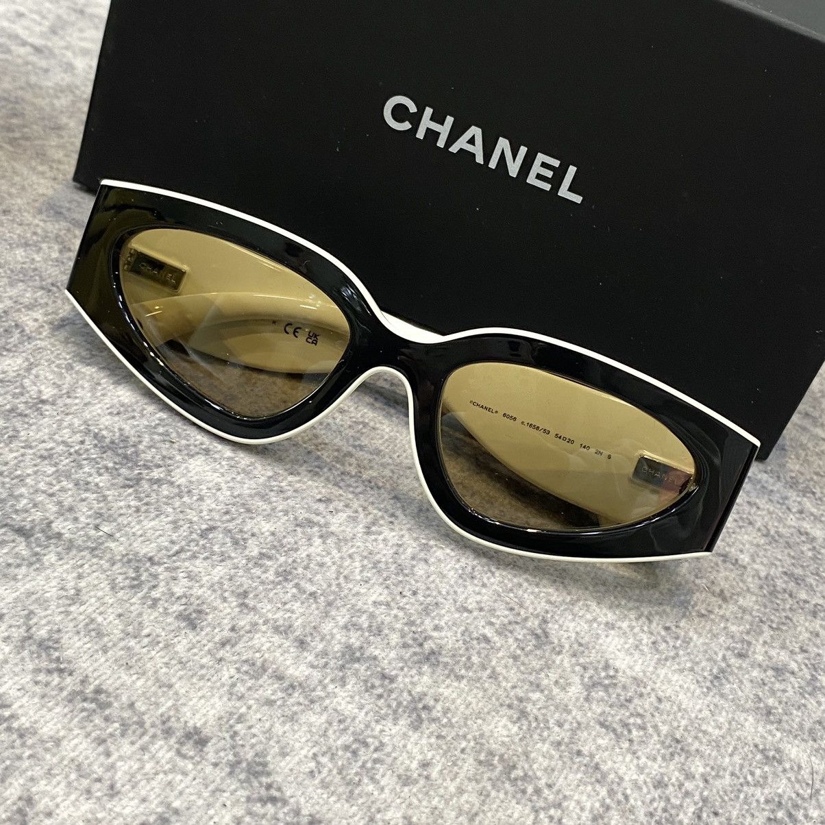 Chanel CHANEL OCH6056 C1656/53 Sunglasses BLACK Size ONE SIZE - 2 Thumbnail