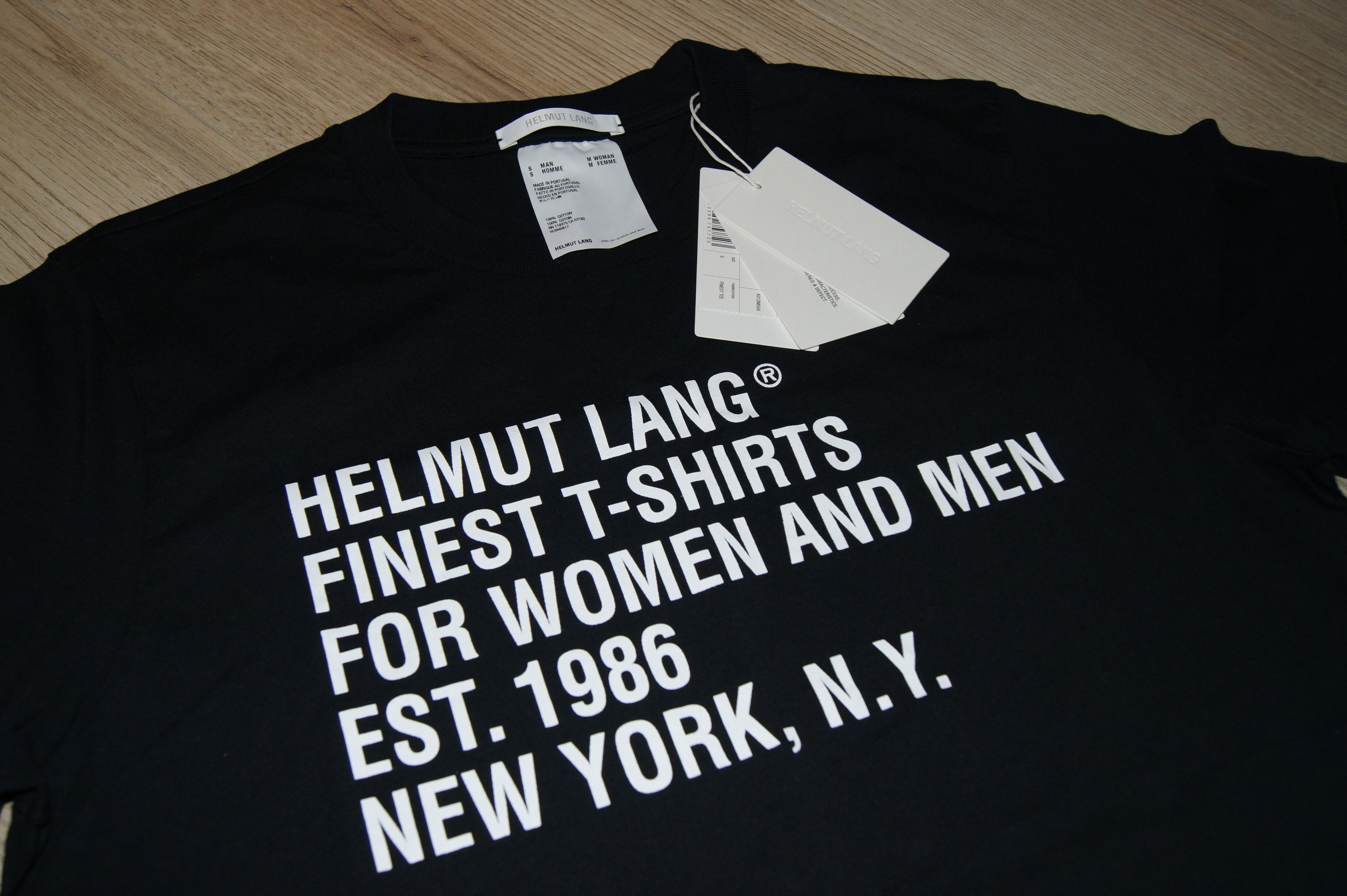 Designer × Helmut Lang Helmut Lang T-Shirt Man Women mesh luxury archive rare y2k Size US S / EU 44-46 / 1 - 4 Thumbnail