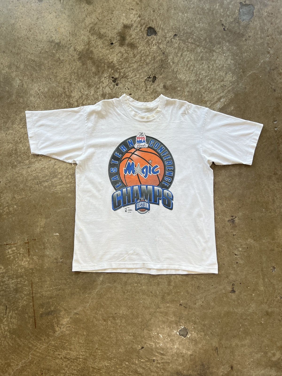 NBA Vintage 1995 NBA Finals Orlando Magic Eastern Conference XL Size US XL / EU 56 / 4 - 2 Thumbnail