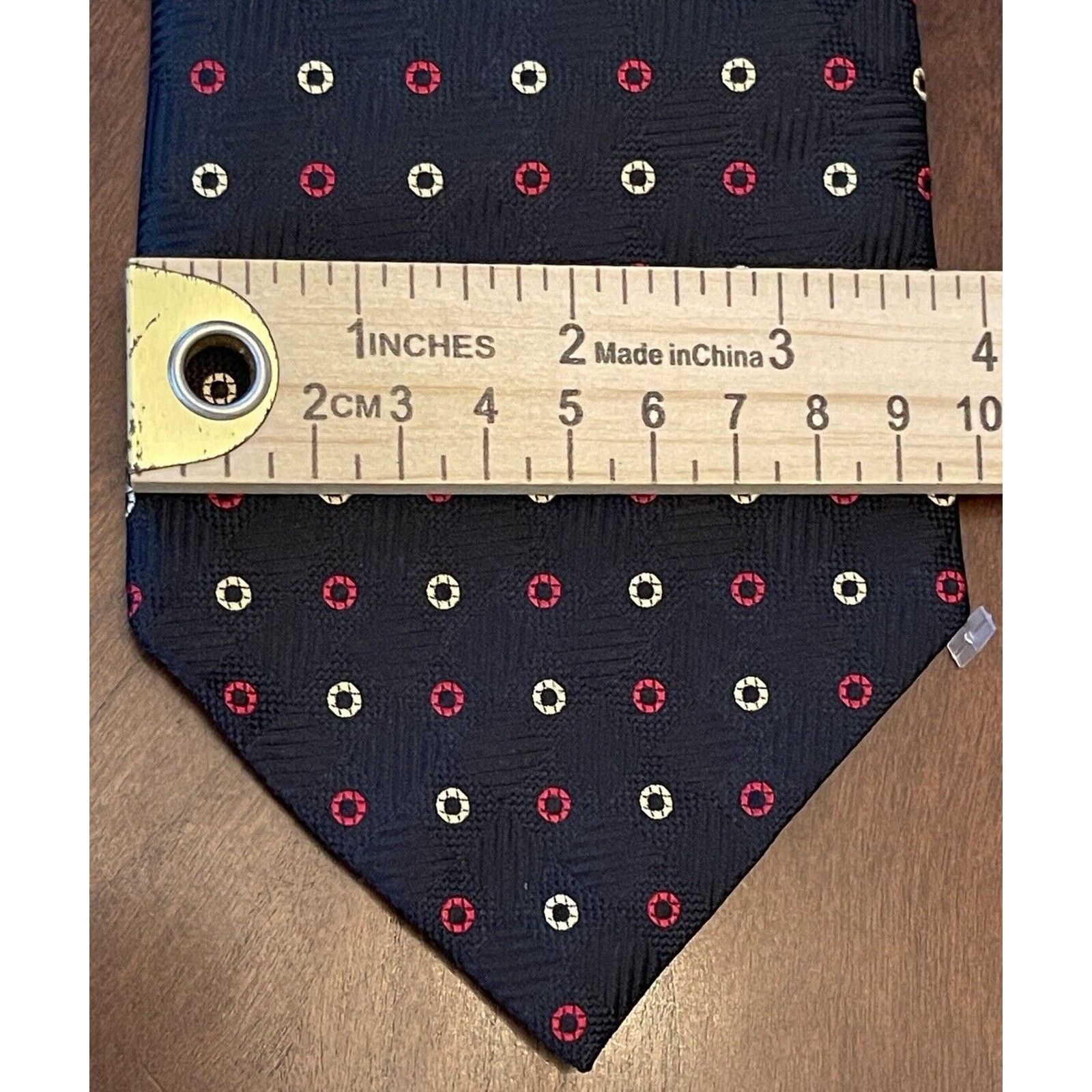Burma Bibas Burma Bibas Black Red Gold 100% Silk Made In Usa Size ONE SIZE - 4 Thumbnail