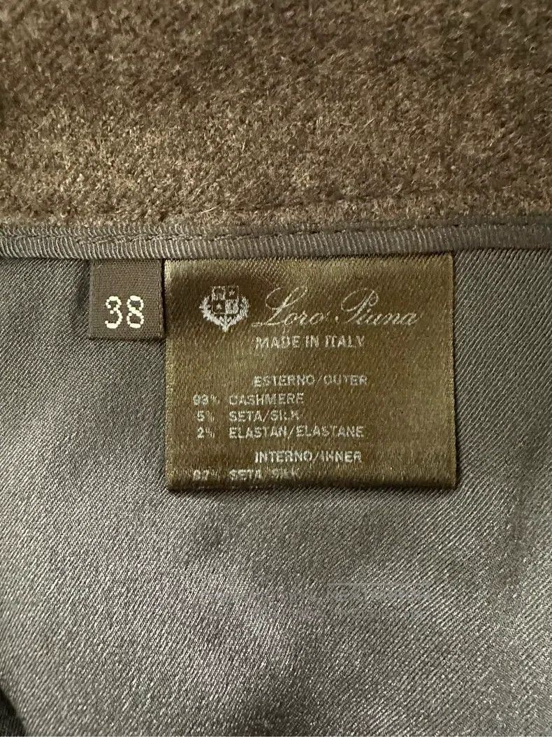 Loro Piana Loro Piana Cashmere Silk Blended Colorful Suit Pencil Pant Size 37" - 9 Thumbnail