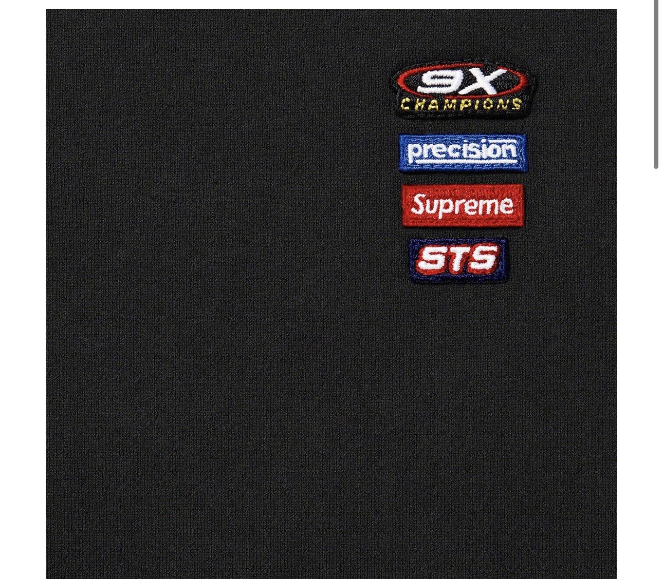 Supreme Supreme Precision Long-Sleeve Top 'Black' Size US M / EU 48-50 / 2 - 2 Thumbnail