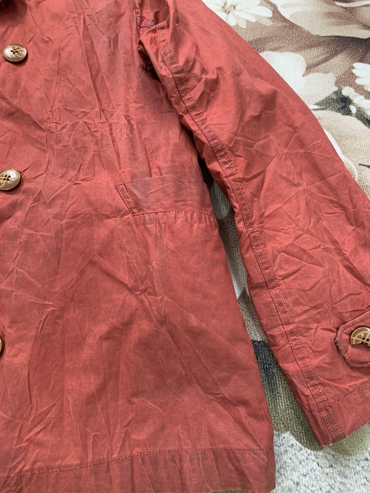 Kapital Kapital Waxed Blouson Jacket Double Breast Size US M / EU 48-50 / 2 - 7 Thumbnail