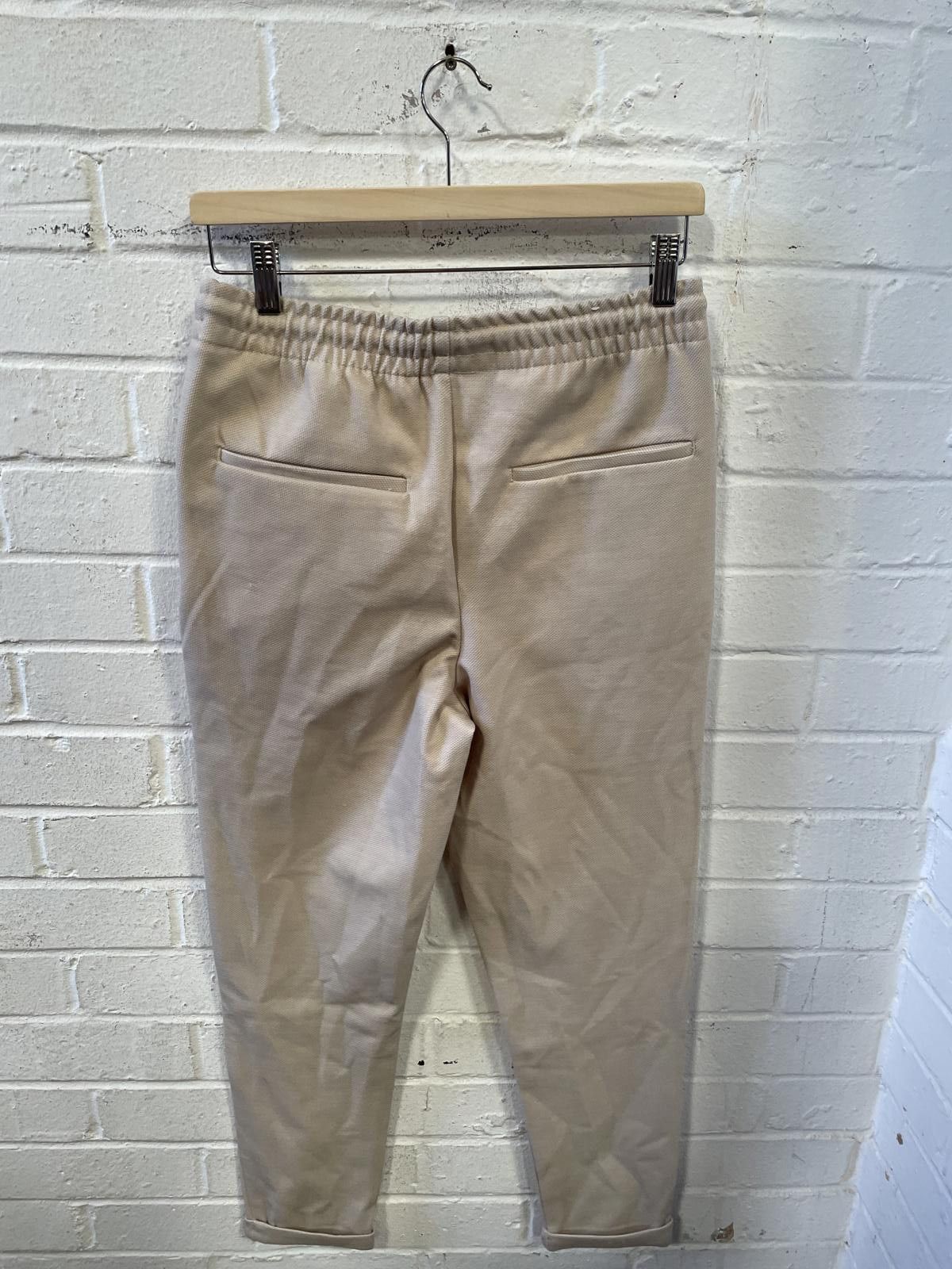 Unknown London Men's Beige Casual Drawstring Pants Size US 32 / EU 48 - 3 Thumbnail