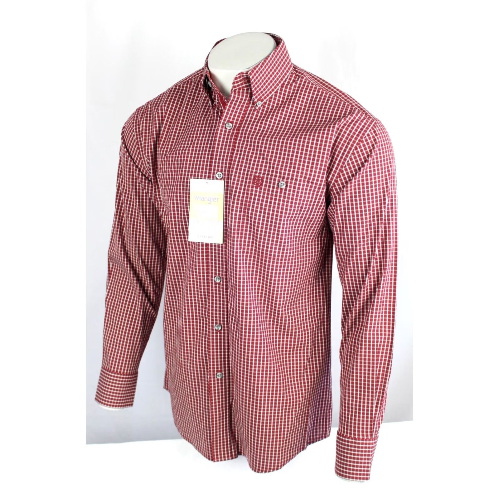 Wrangler Wrangler George Strait Check Long Sleeve Button-Down Shirt S Red Men's Brand Wrangler George Strait Check Long Sleeve Shirt S Red Size US S / EU 44-46 / 1 - 5 Thumbnail