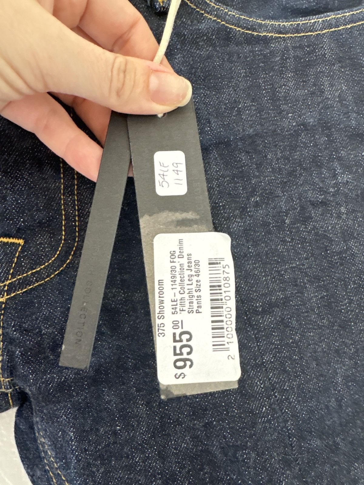 Fear of God Fear of GOD selvedge Denim Straight leg Size US 30 / EU 46 - 4 Thumbnail