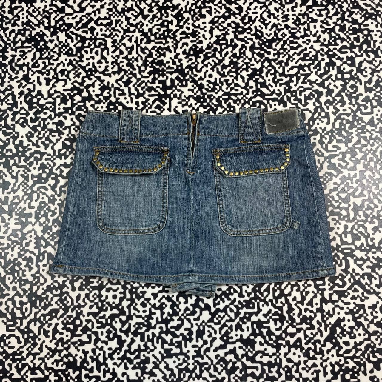 Japanese Brand Vintage Y2K Japanese Retro Sexy Mini Skirt 90s Style Size 29" - 4 Thumbnail
