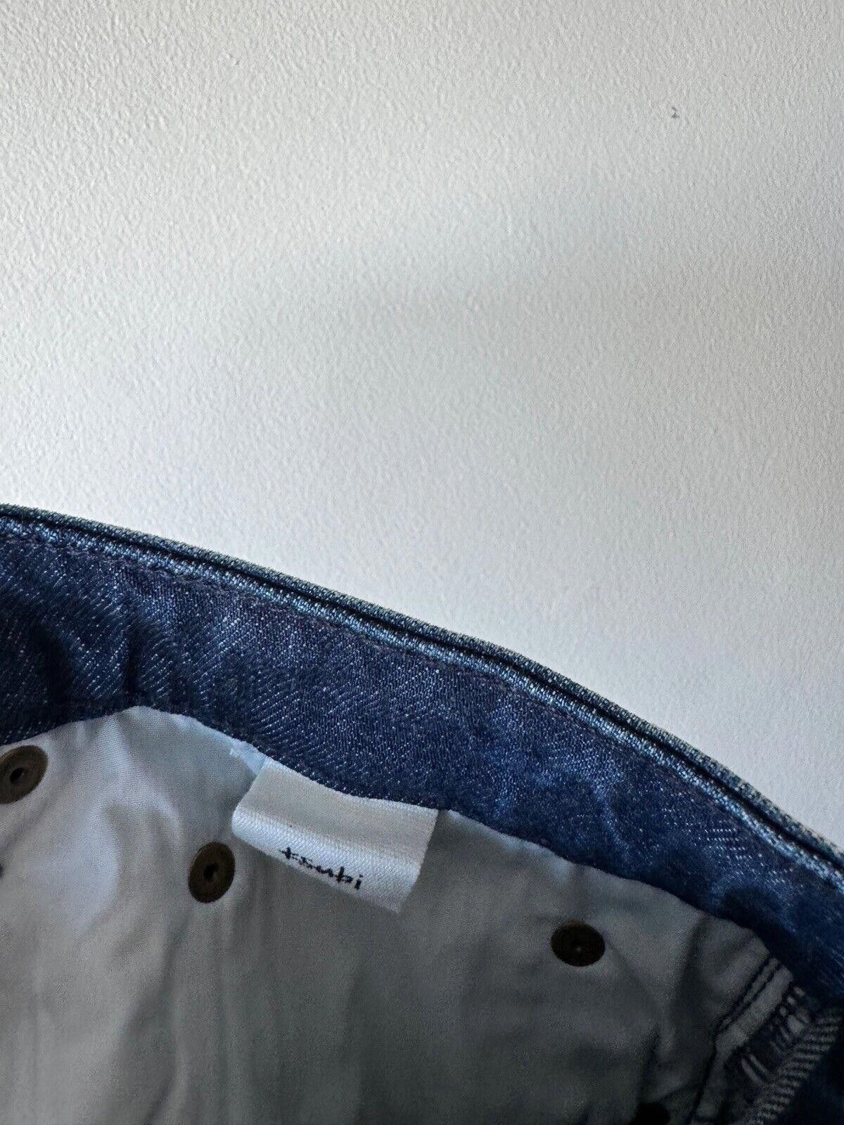 Ksubi new Ksubi mens denim jean 32 wolfgang blue lowlite trashed Size US 32 / EU 48 - 8 Thumbnail