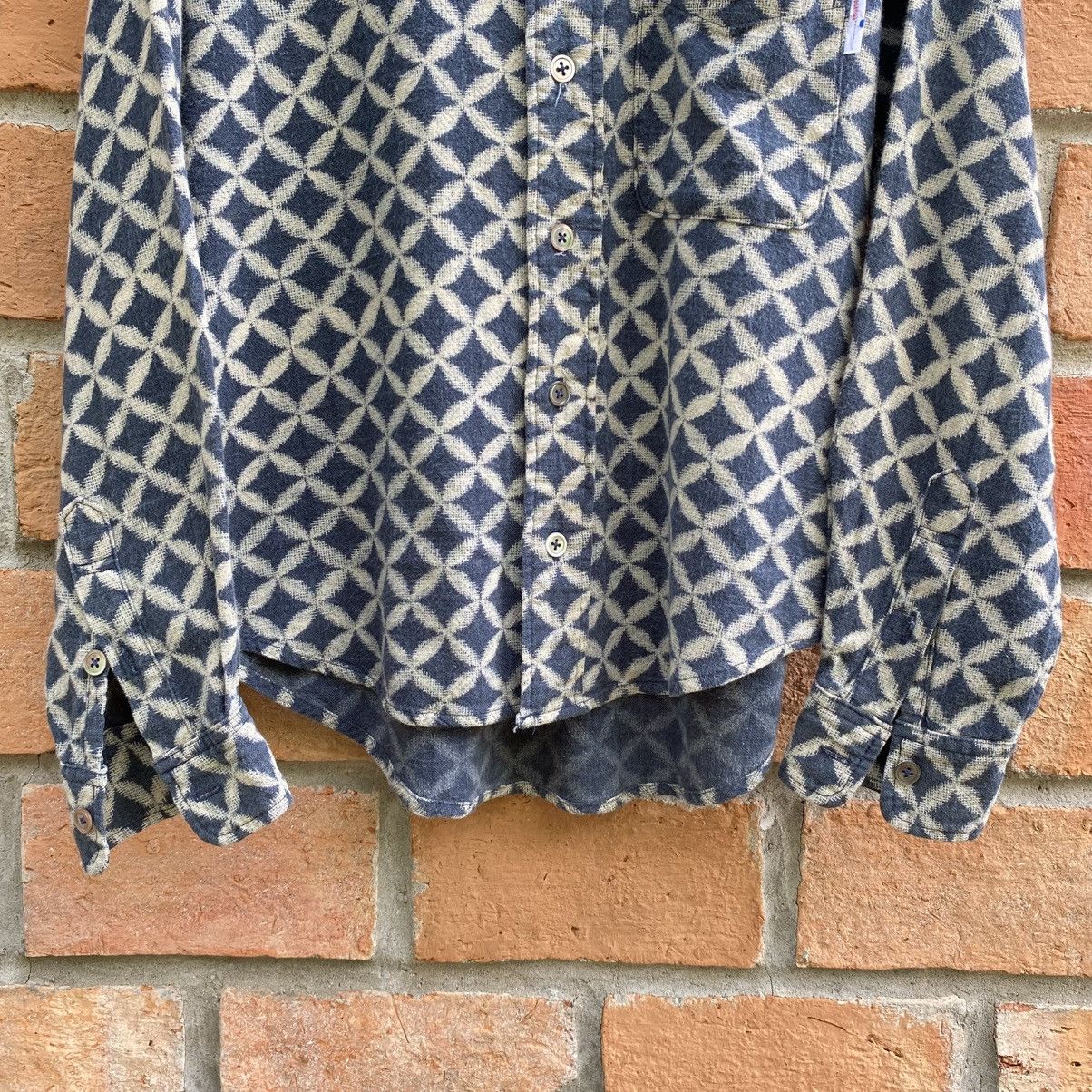 Studio D'Artisan Studio D'artisan Shibori indigo shirt Size US S / EU 44-46 / 1 - 6 Thumbnail