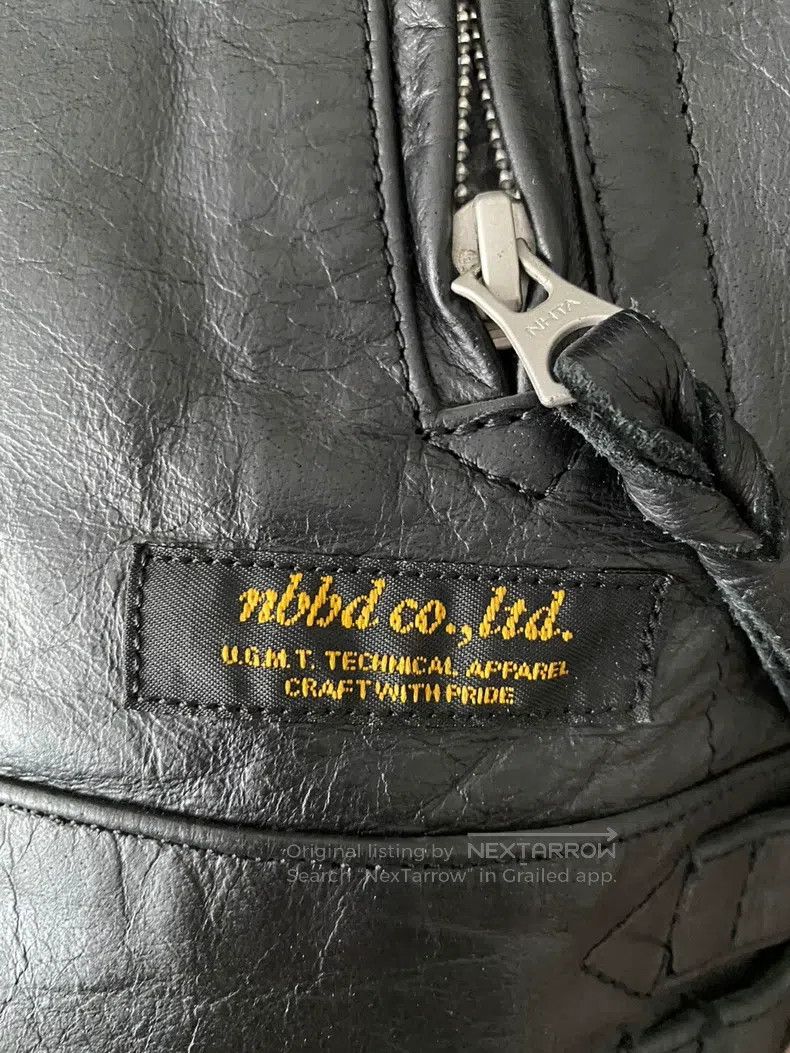 Neighborhood Neighborhood Leather jacket Size US M / EU 48-50 / 2 - 5 Thumbnail
