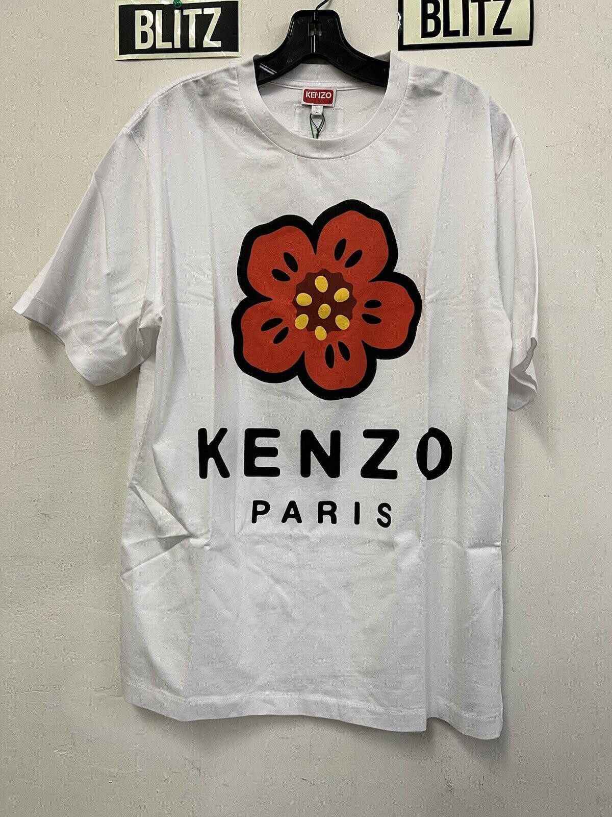 Kenzo Kenzo Paris X NIGO Boke flower T-shirt Tee White Crewneck Size US L / EU 52-54 / 3 - 2 Thumbnail