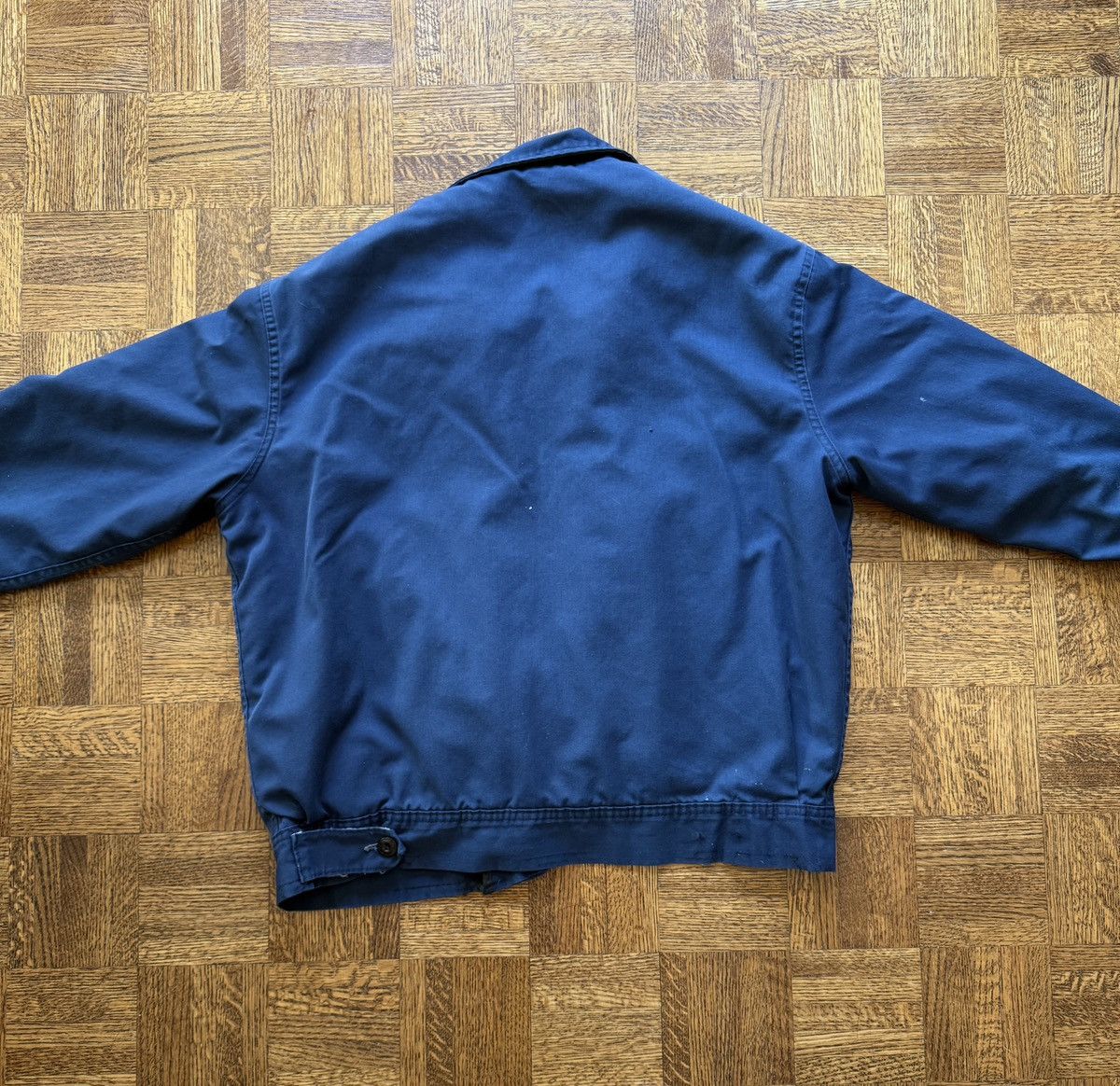 Vintage Vintage Chain Stitched Uniform Quilted Boxy Work Jacket Size US M / EU 48-50 / 2 - 2 Thumbnail