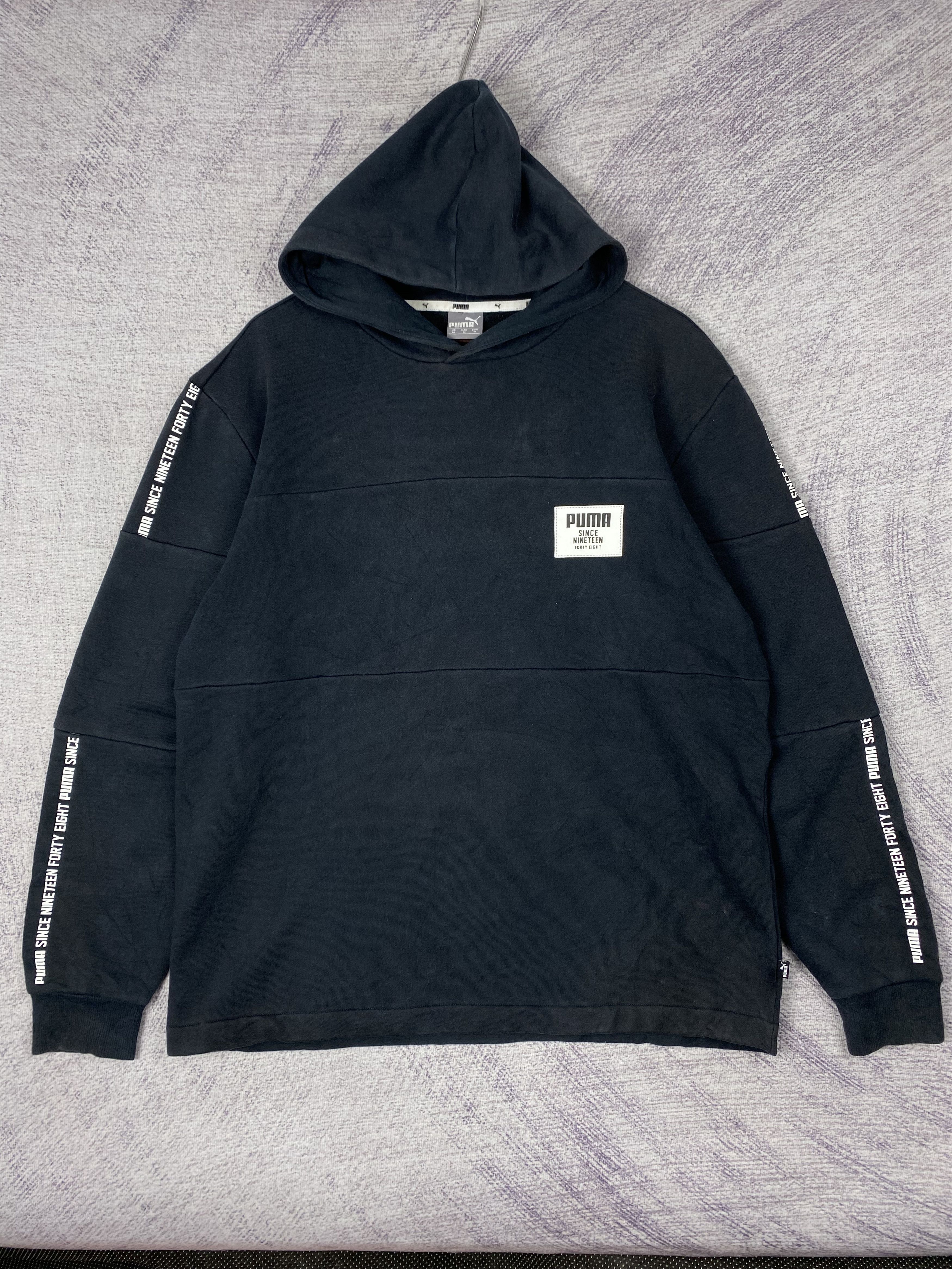 Puma Vintage Puma Pullover Little Faded Hoodies Size US M / EU 48-50 / 2 - 1 Thumbnail