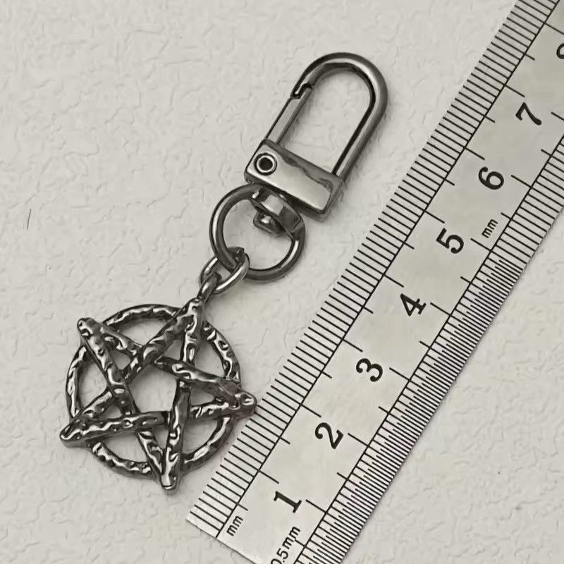 Jean × Vintage Punk Black Gun Plated Dice Skull Jeans Chain Accessories Size ONE SIZE - 12 Thumbnail