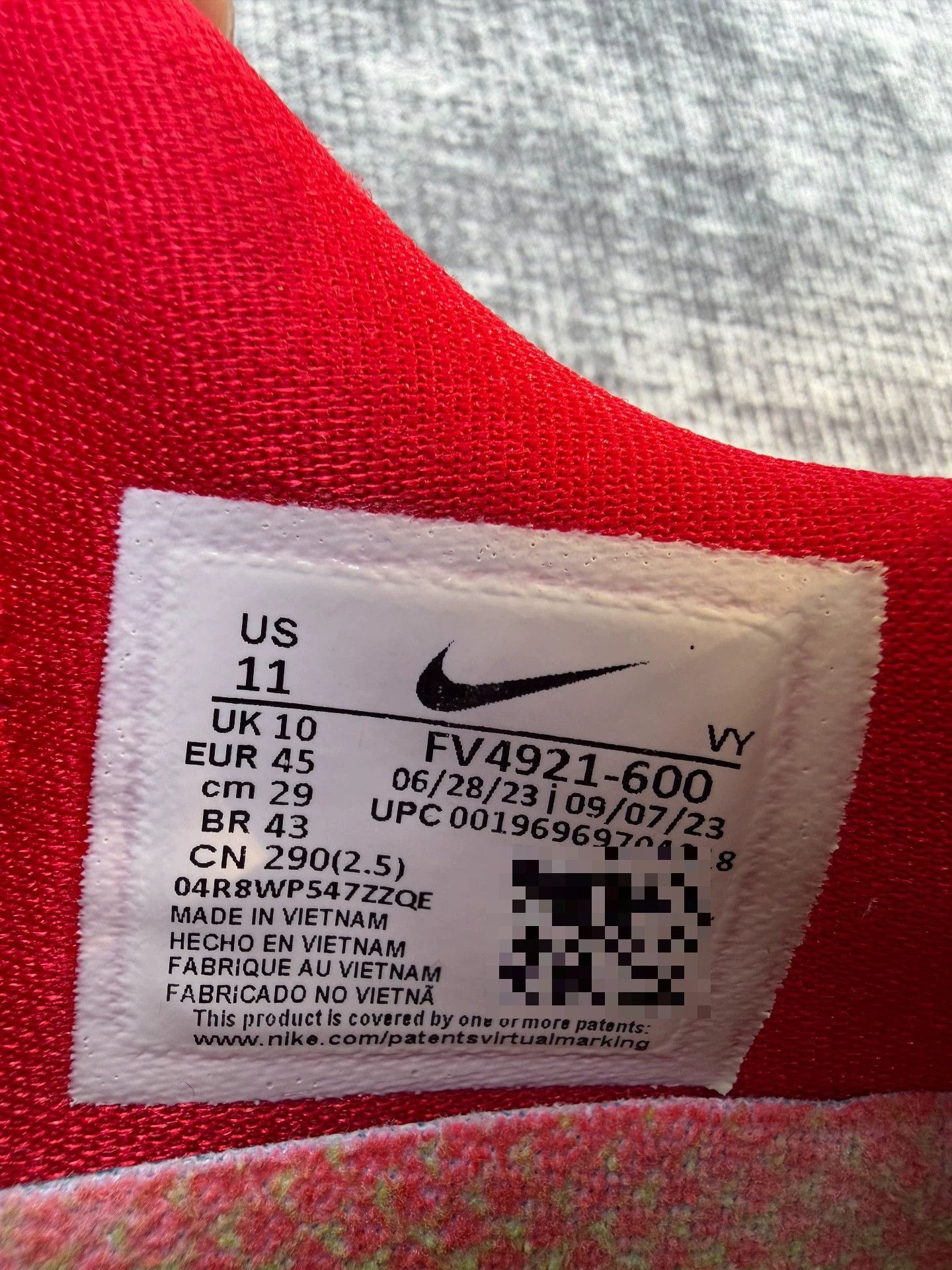 Nike Nike Zoom Kobe 6 Basketball Shoes Size US 11 / EU 44 - 6 Thumbnail
