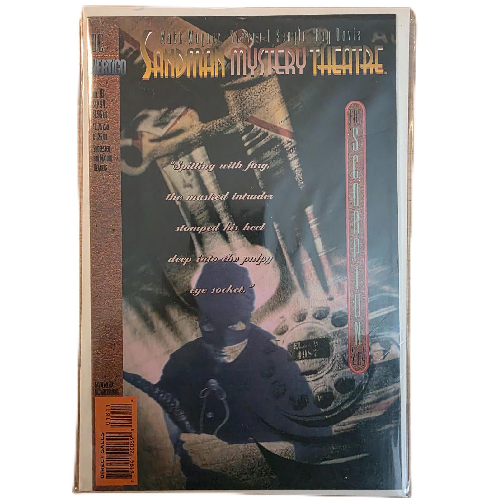 Other Sandman Mystery Theatre #18 NM Vertigo Noir Comic (C) Size ONE SIZE - 2 Thumbnail