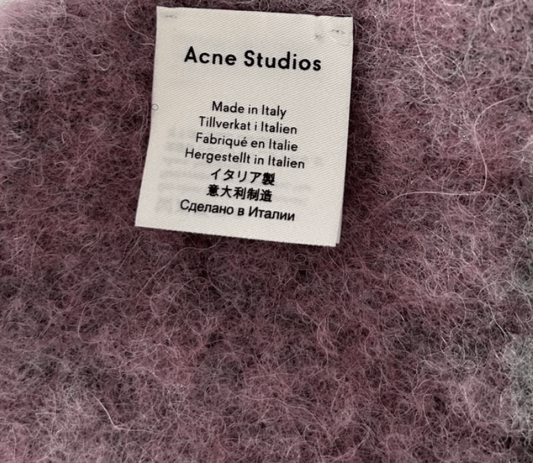 Acne Studios 💥💥💥Wool scarf Acne Studios Multicolour Size ONE SIZE - 9 Thumbnail