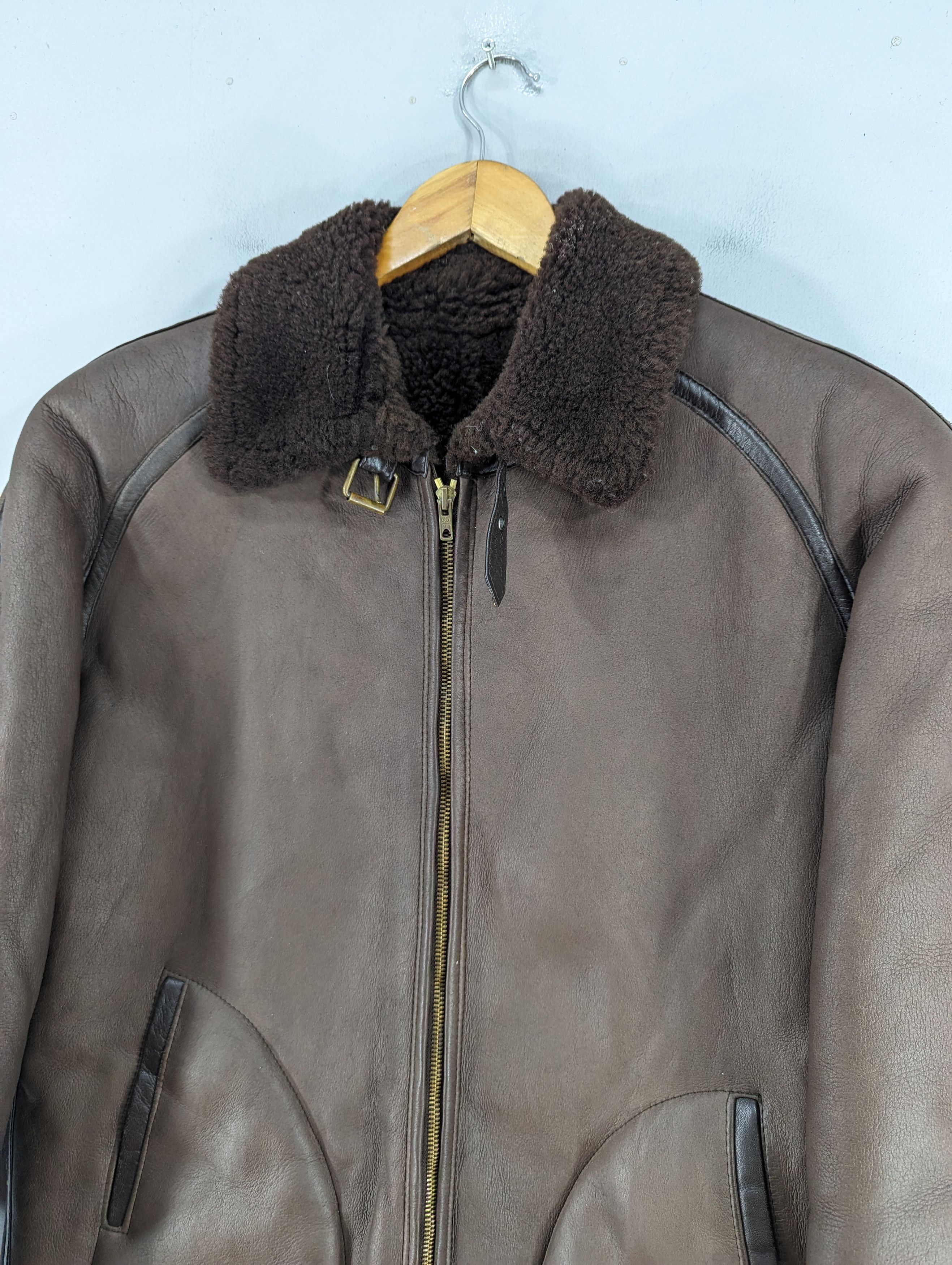 Kenzo Vintage Kenzo Paris Shearling Sherpa Leather Jacket Size US M / EU 48-50 / 2 - 5 Thumbnail