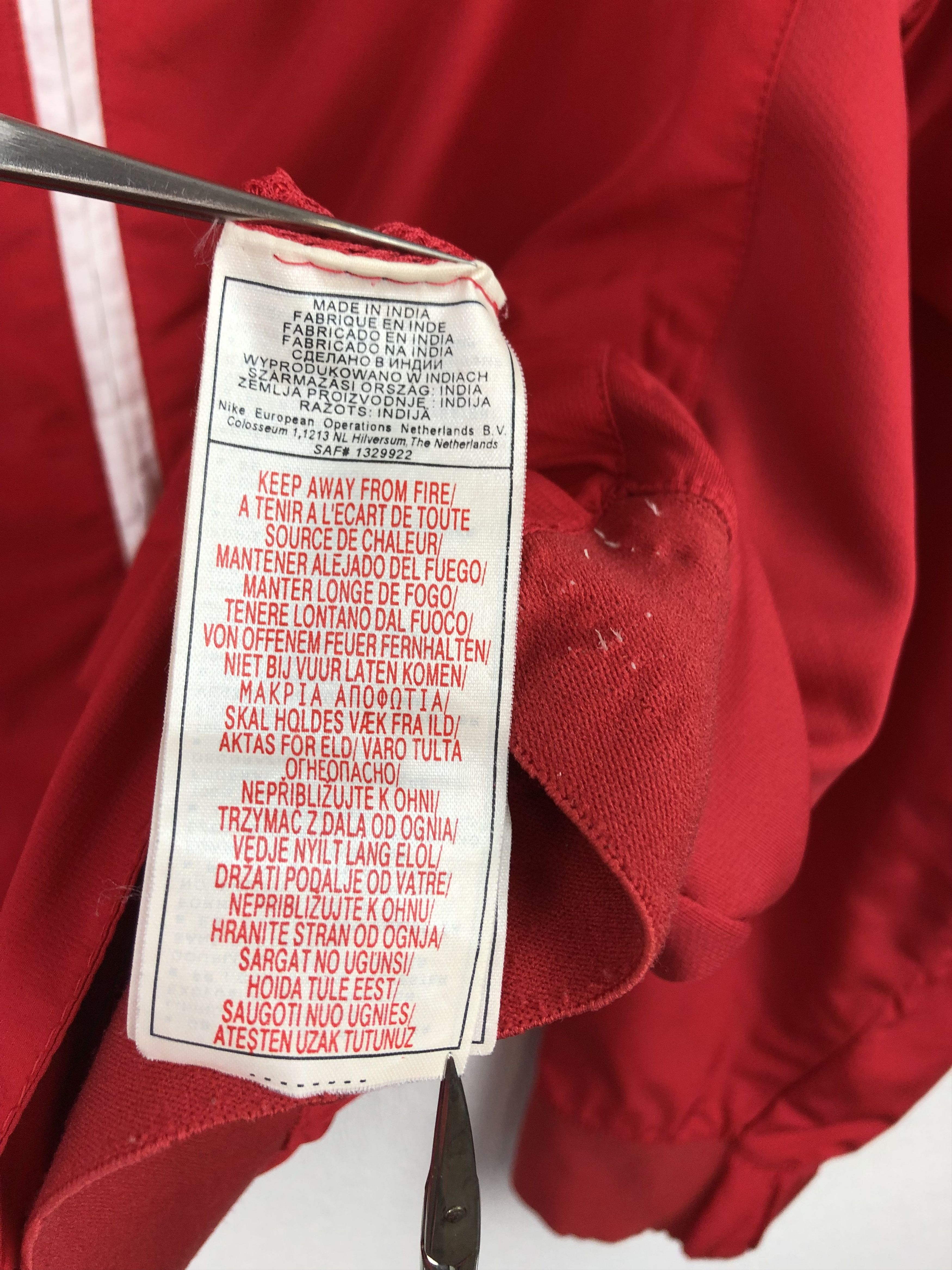 Nike Vintage Arsenal Football Jacket Soccer Track Top Gunners Size US S / EU 44-46 / 1 - 11 Thumbnail
