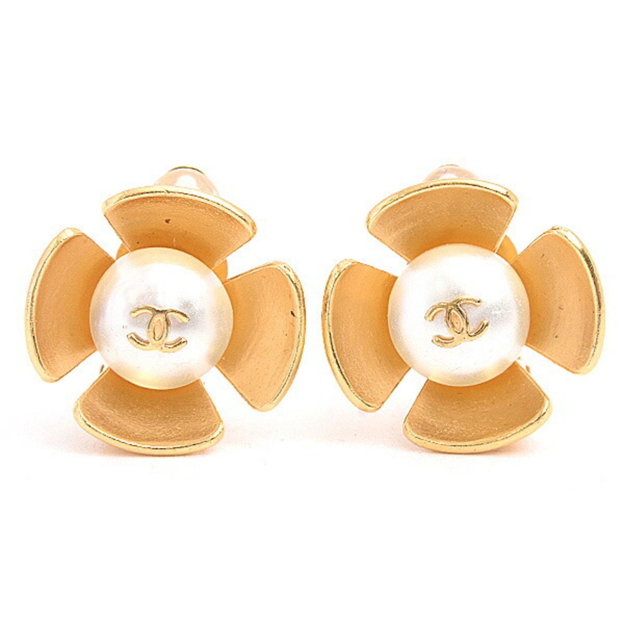 Chanel Chanel Coco Mark earring Size ONE SIZE - 1 Thumbnail