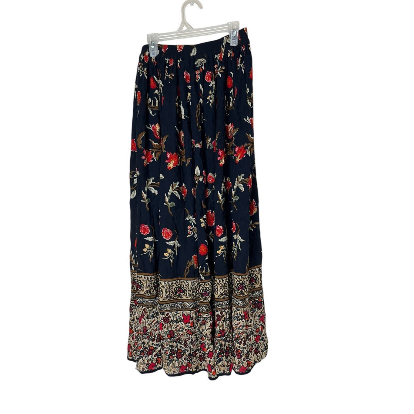 Other Vintage White Stag Flower Print Maxi Dress Size M Size 30" / US 8 / IT 44 - 5 Thumbnail