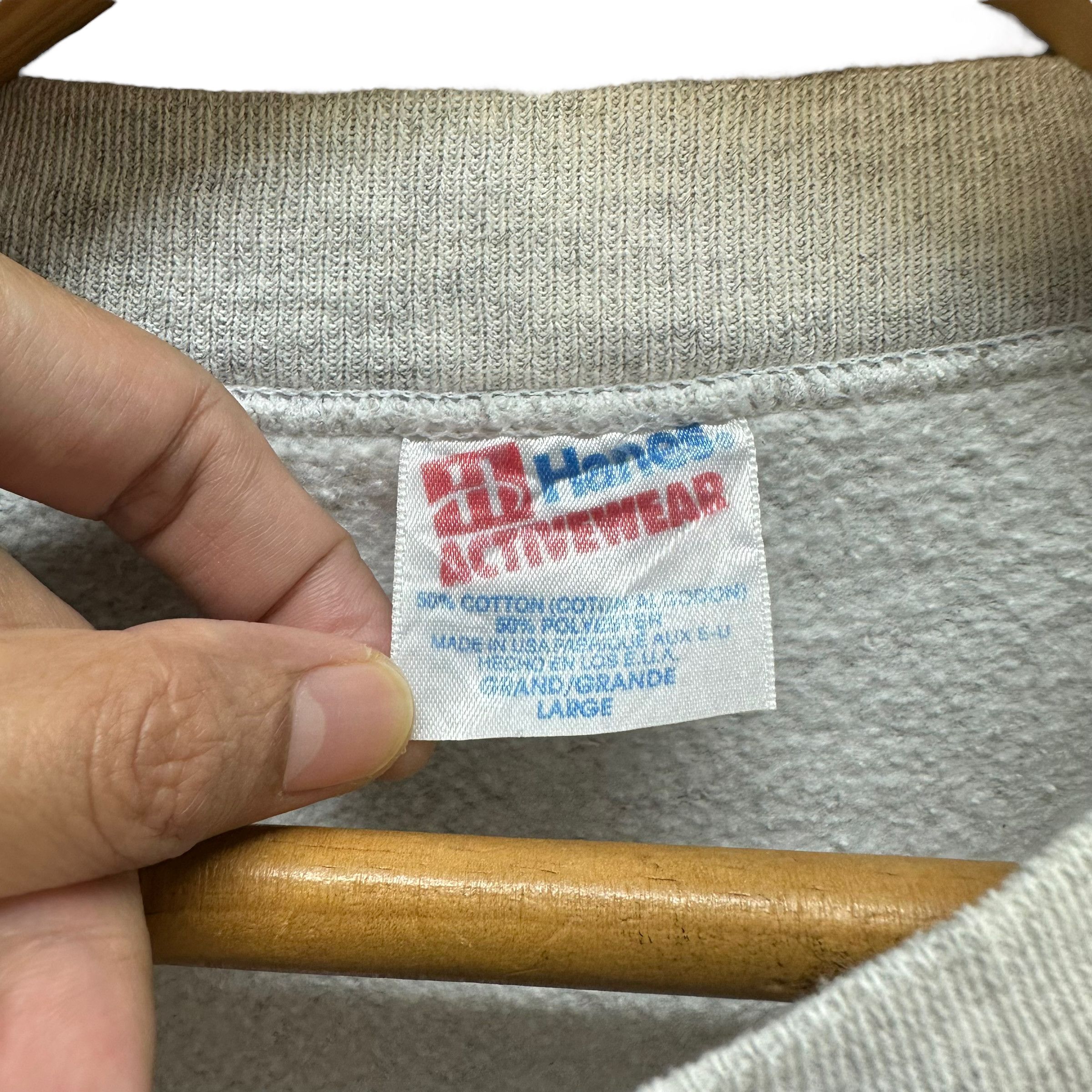 Hanes VINTAGE HANES SWEATSHIRTS #7955-192 Size US L / EU 52-54 / 3 - 7 Thumbnail