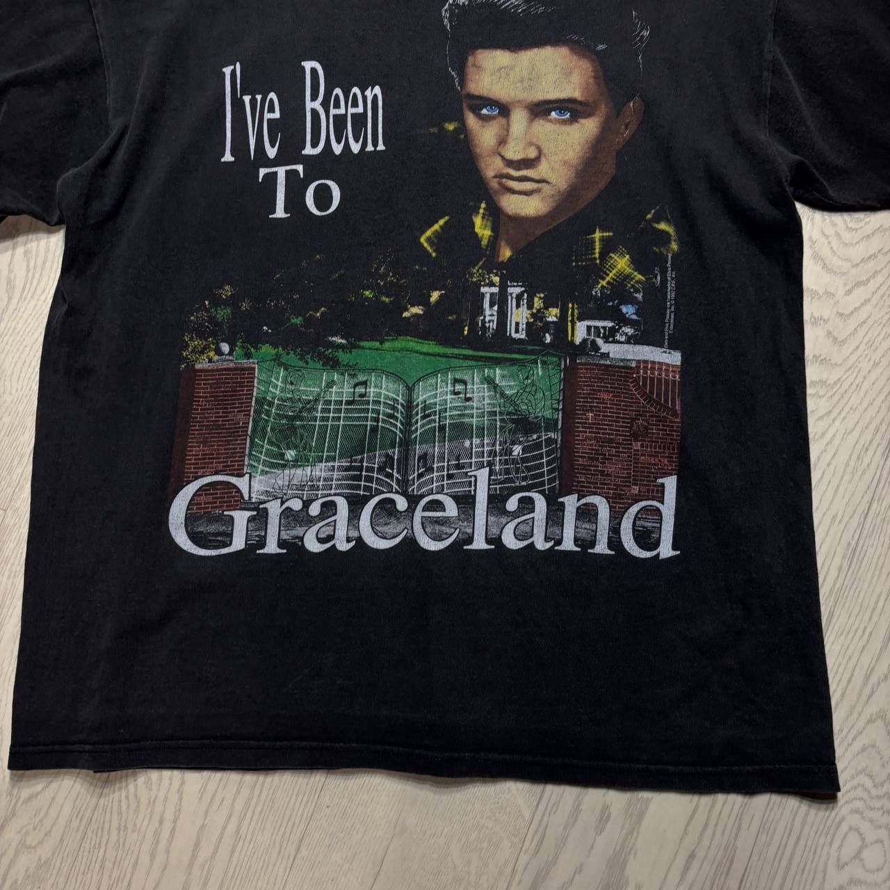 Band Tees 1992 Elvis Presley vintage T-shirt Size:L Size US L / EU 52-54 / 3 - 4 Thumbnail