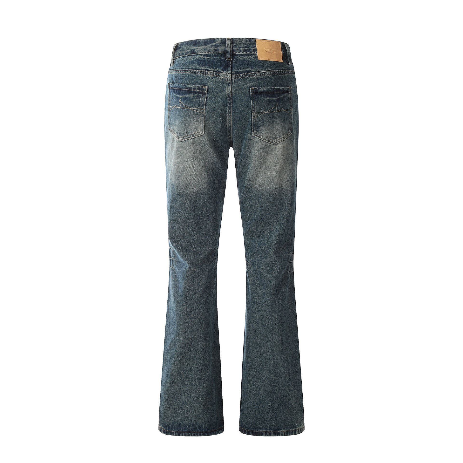 Japanese Brand × Jean High street cut casual wide leg slightly flared jeans Size US 32 / EU 48 - 2 Thumbnail