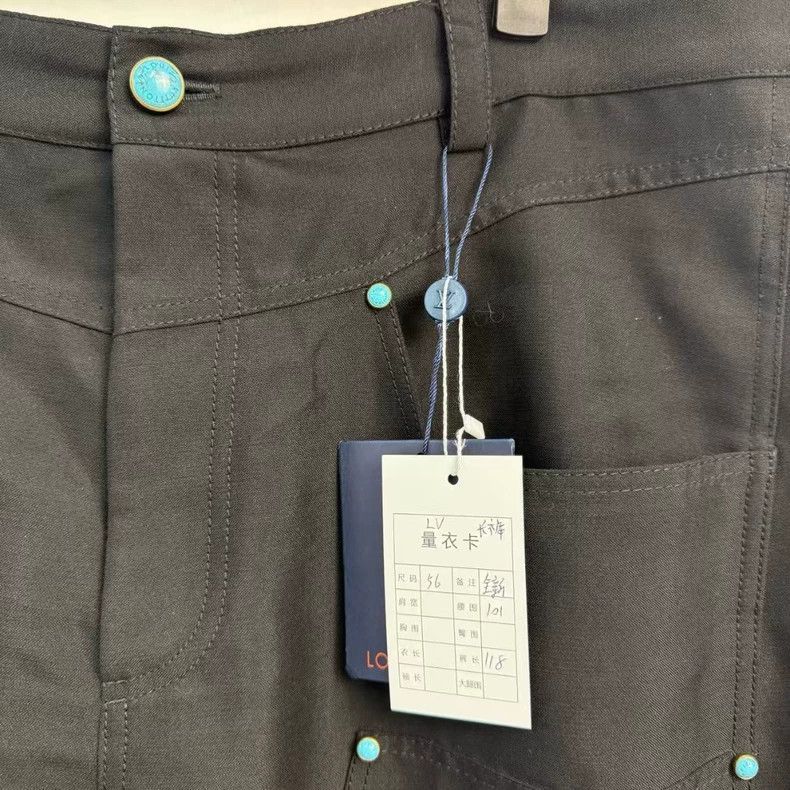 Louis Vuitton Louis Vuitton Turquoise Wool Casual Pants -2505 Size US 44 / EU 60 - 2 Thumbnail