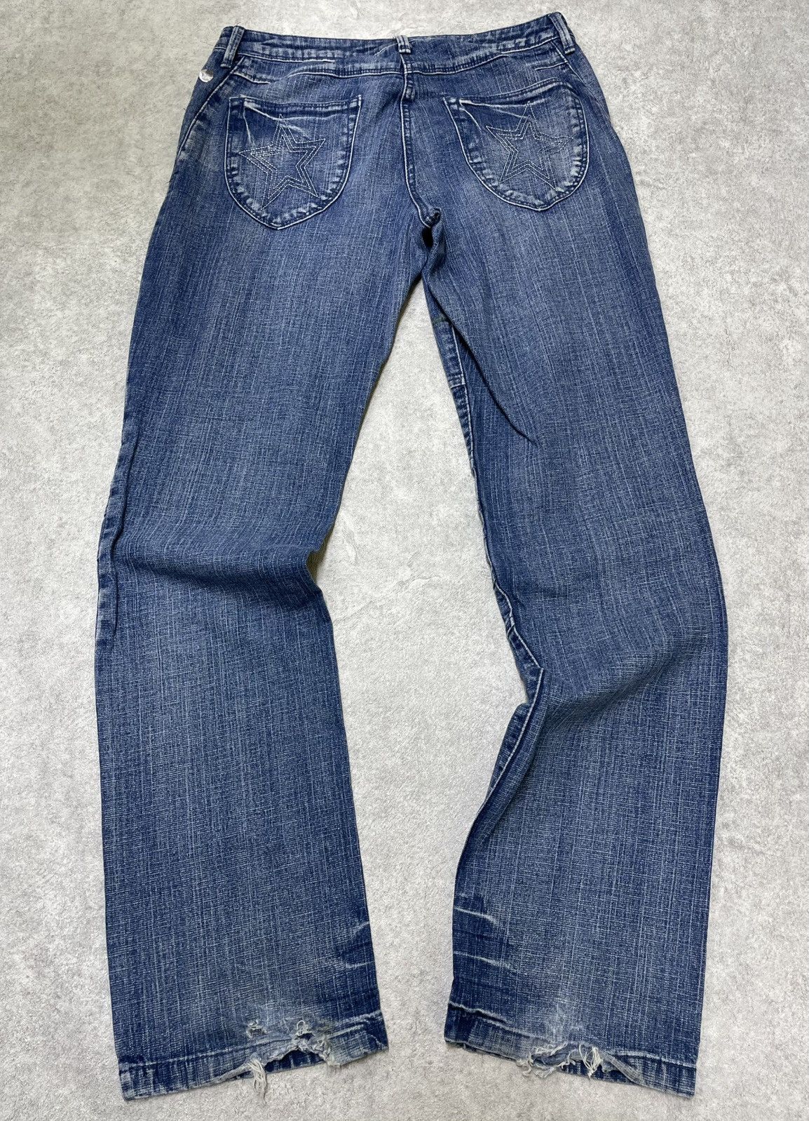If Six Was Nine × Le Grande Bleu (L.G.B.) × Tornado Mart Flared Denim Jeans - LGB / If Six Was Nine Energy Size US 29 - 5 Thumbnail