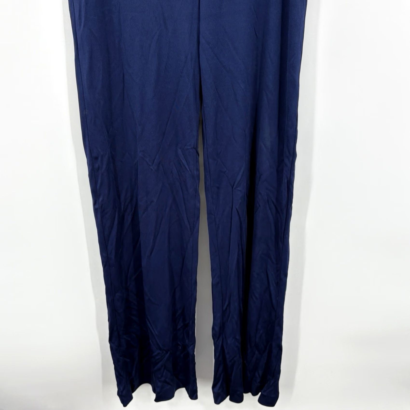 Ralph Lauren Ralph Lauren Black Label Pants Womens 12 Blue Wide Leg Sailor Luxury Old Money Size 34" / US 12 / IT 48 - 6 Thumbnail