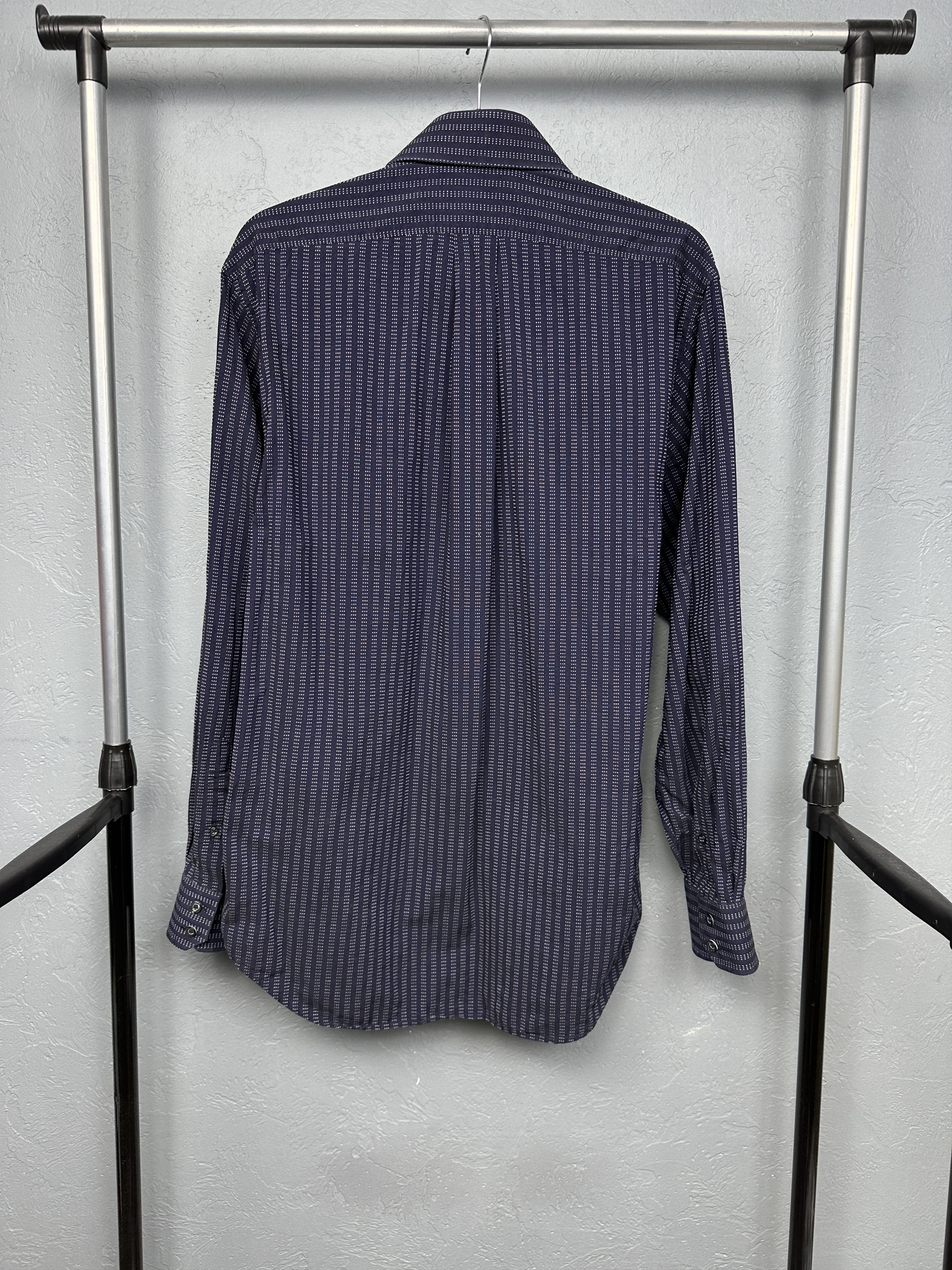 Emporio Armani Emporio Armani Mens Long Sleeve Shirt Size US L / EU 52-54 / 3 - 6 Thumbnail