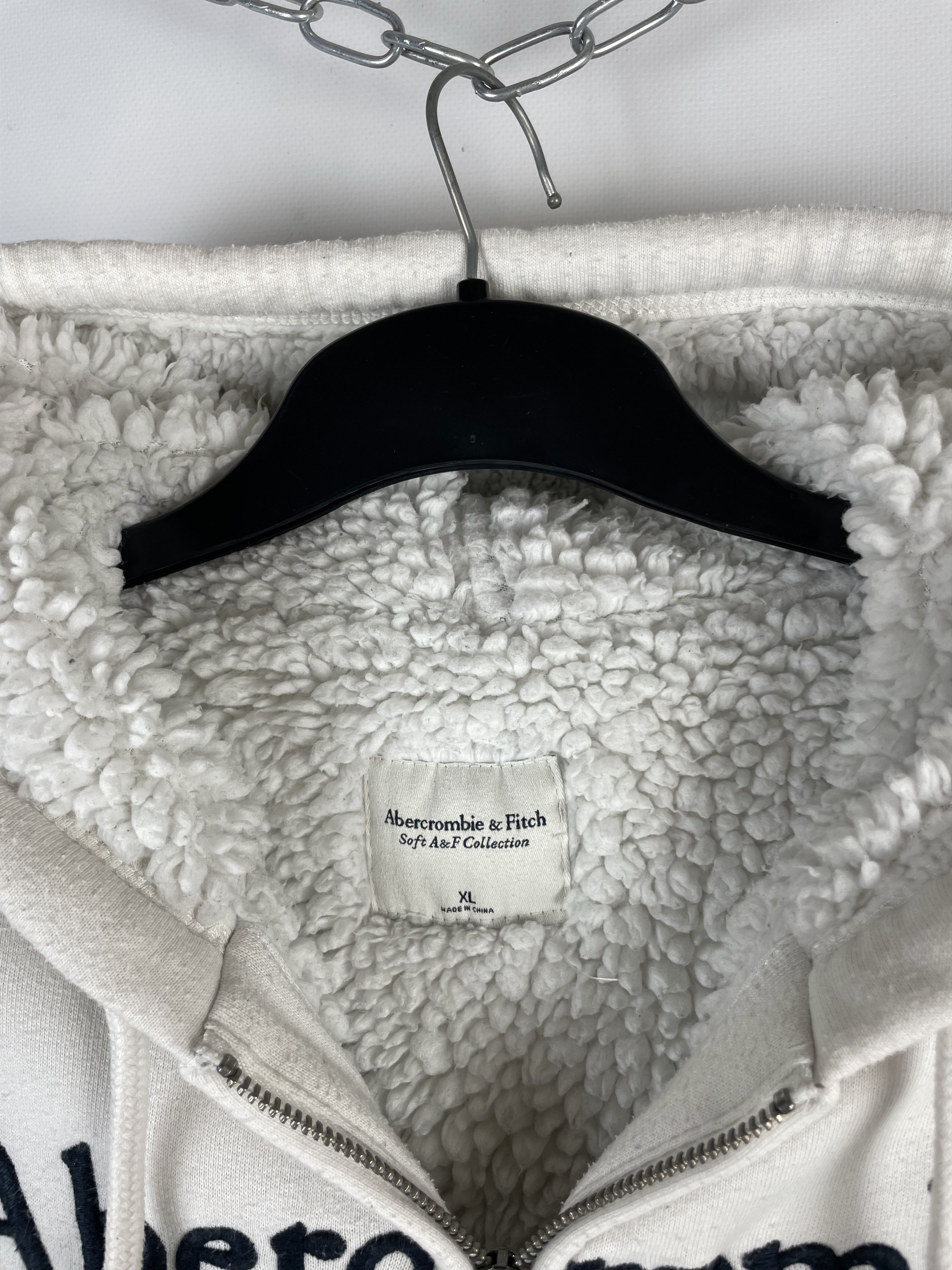 Abercrombie & Fitch Abercrombie&Fitch Sherpa Fur zip-hoodies Size XL / US 12-14 / IT 48-50 - 4 Thumbnail