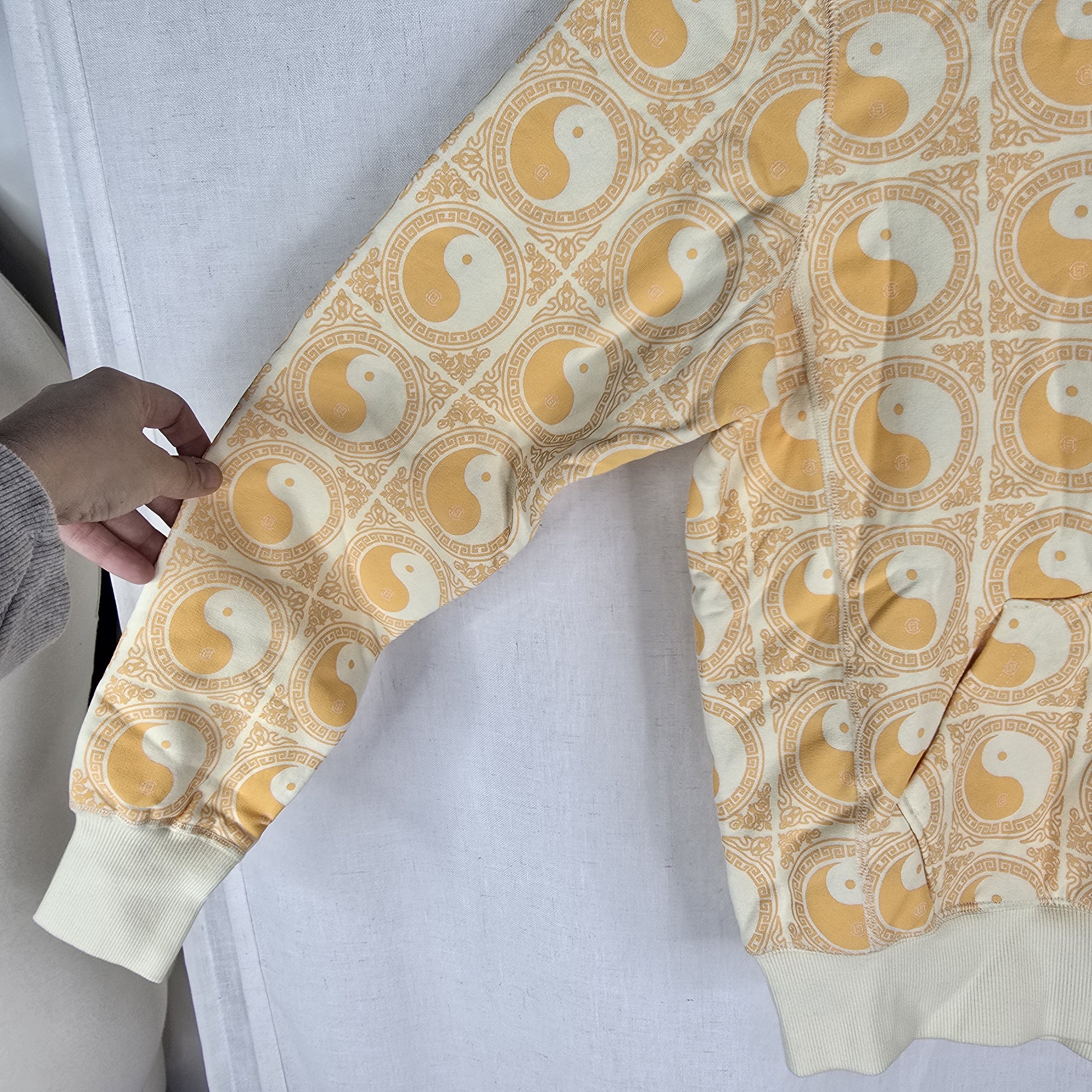 CLOT Clot Mens Small Yellow Tai-chi Pullover Hoodie New Dynasty Size US S / EU 44-46 / 1 - 4 Thumbnail