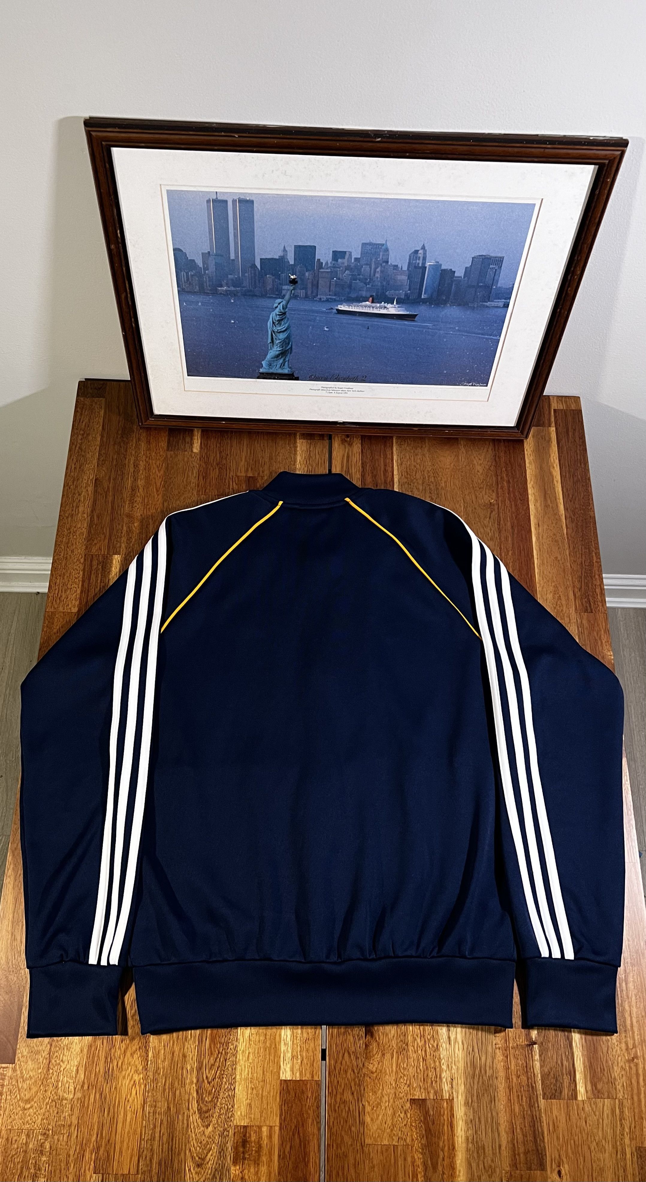 Adidas Adidas Originals Men's Navy Jacket Size US L / EU 52-54 / 3 - 2 Thumbnail