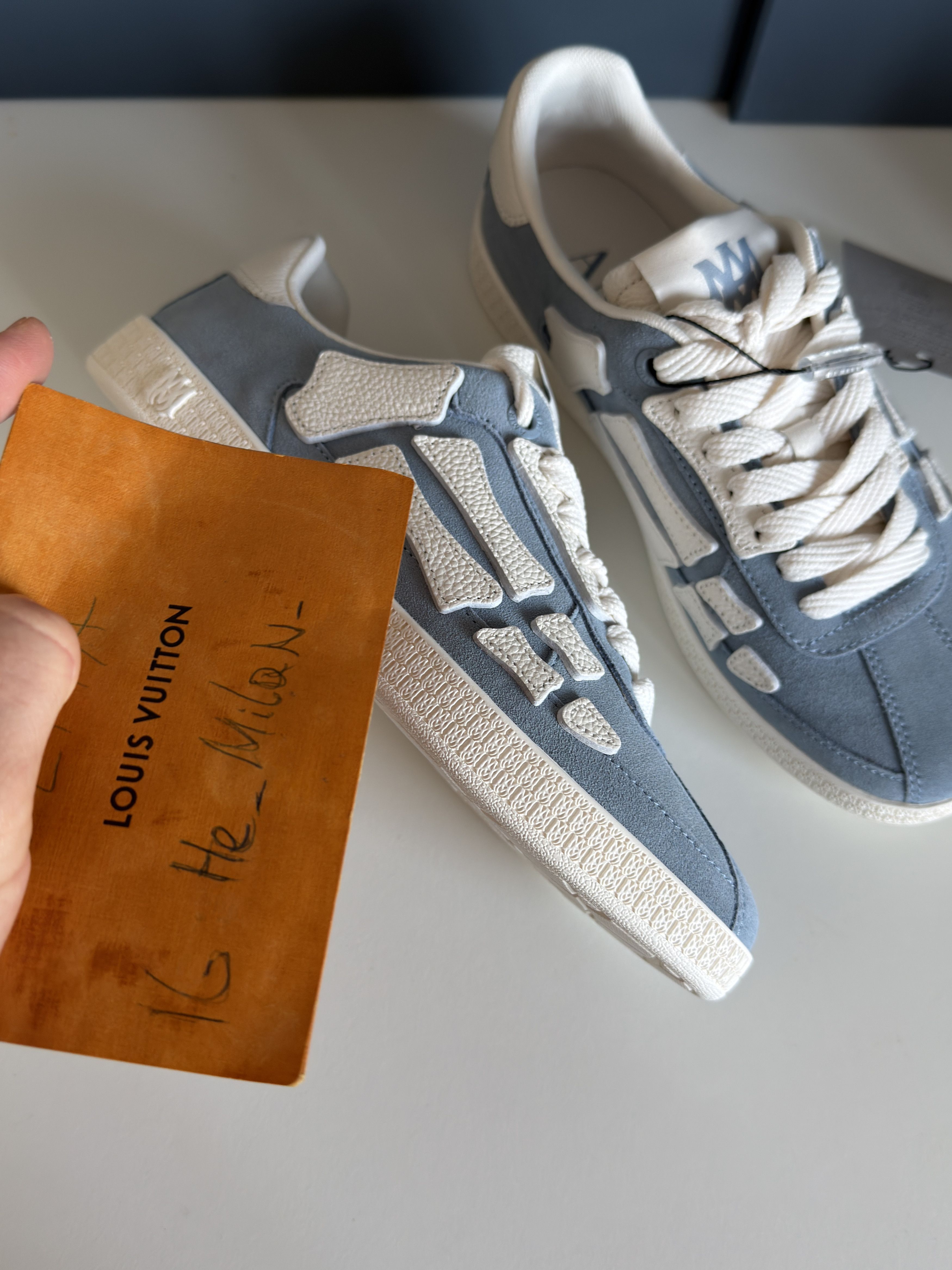 Amiri Amiri bone sneakers Size US 7 / EU 40 - 16 Thumbnail
