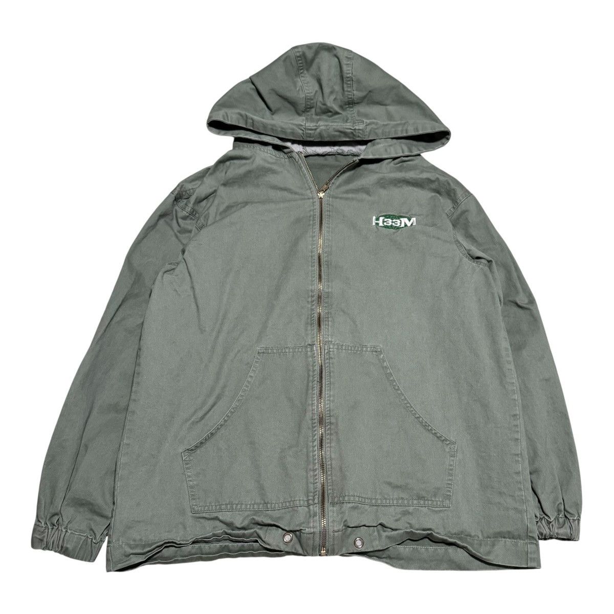 Other HEEM Green Embroidered Full Zip Hooded Jacket Men's Large Size US L / EU 52-54 / 3 - 1 Thumbnail