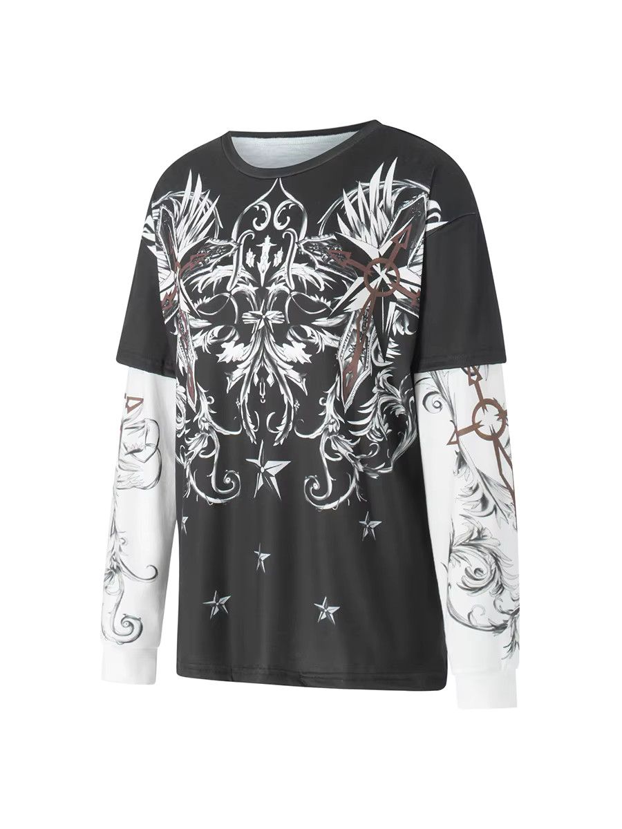 Japanese Brand Gothic Grpahics T Shirt Size M / US 6-8 / IT 42-44 - 4 Thumbnail