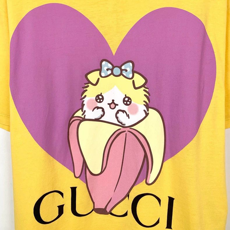 Gucci Gucci Bananya co-branded limited edition cat banana love pr Size US M / EU 48-50 / 2 - 4 Thumbnail
