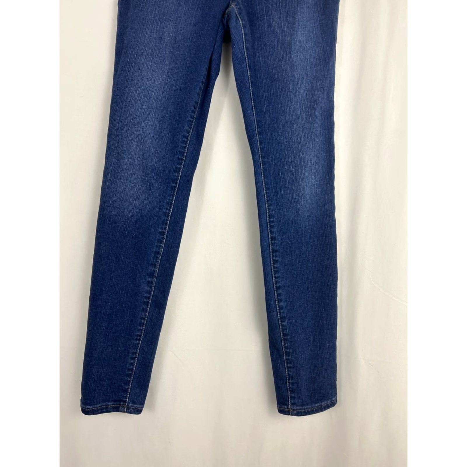 Madewell Madewell Jeans Orson Dark Wash Roadtripper Skinny High Rise 26 Women 26x28 Blue Denim Pants Size 26" / US 2 / IT 38 - 2 Thumbnail