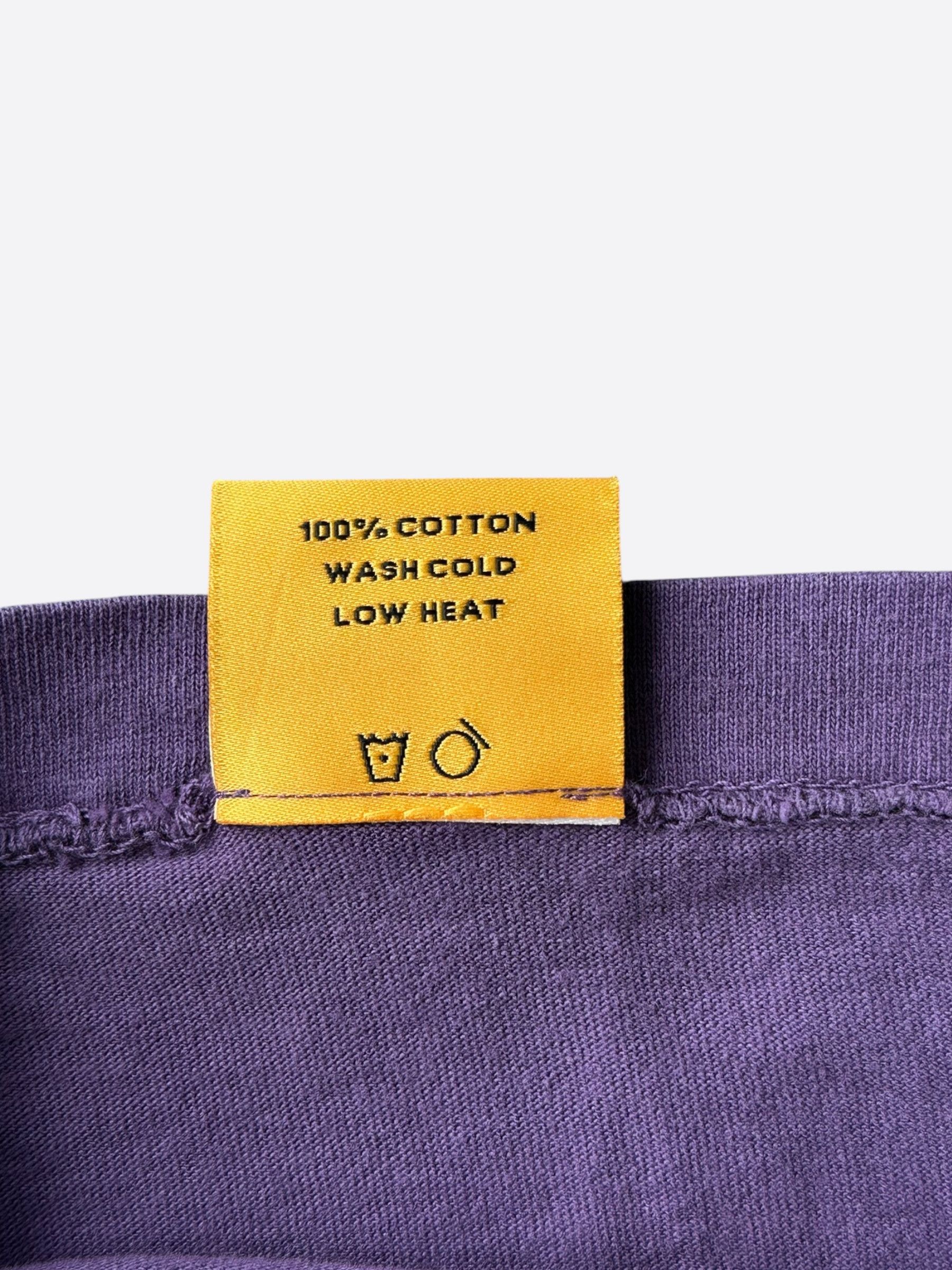 Gallery Dept. Gallery Dept Purple & Blue Logo Longsleeve T-Shirt Size US XXL / EU 58 / 5 - 5 Thumbnail