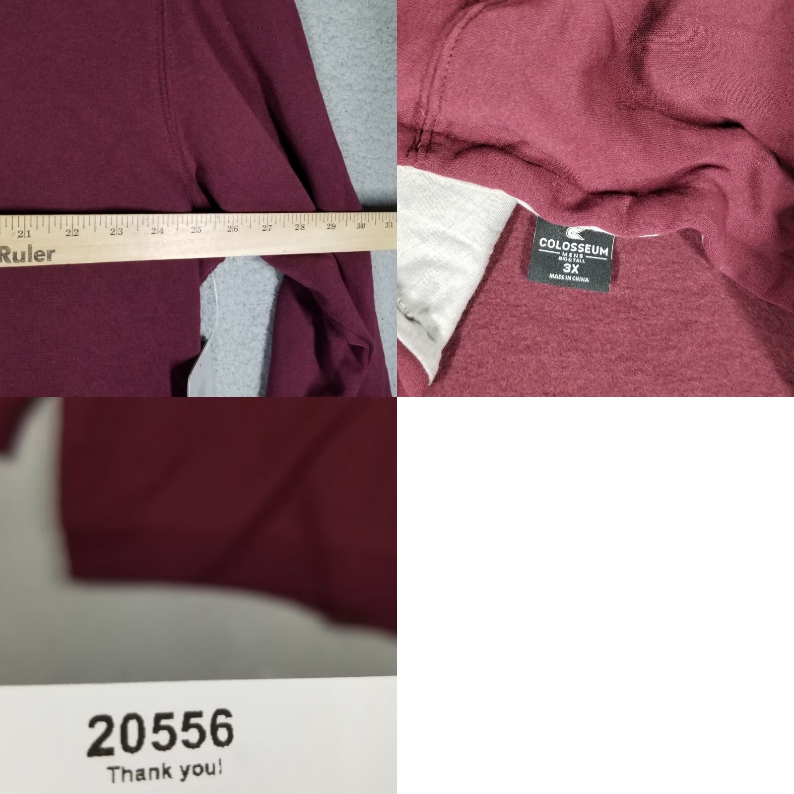 Vintage VINTAGE Colosseum Texas A&M Aggies Full Zip Hoodie Jacket Men Adult 3XL Fleece Maroon NCAA Sports Size US XXL / EU 58 / 5 - 8 Thumbnail