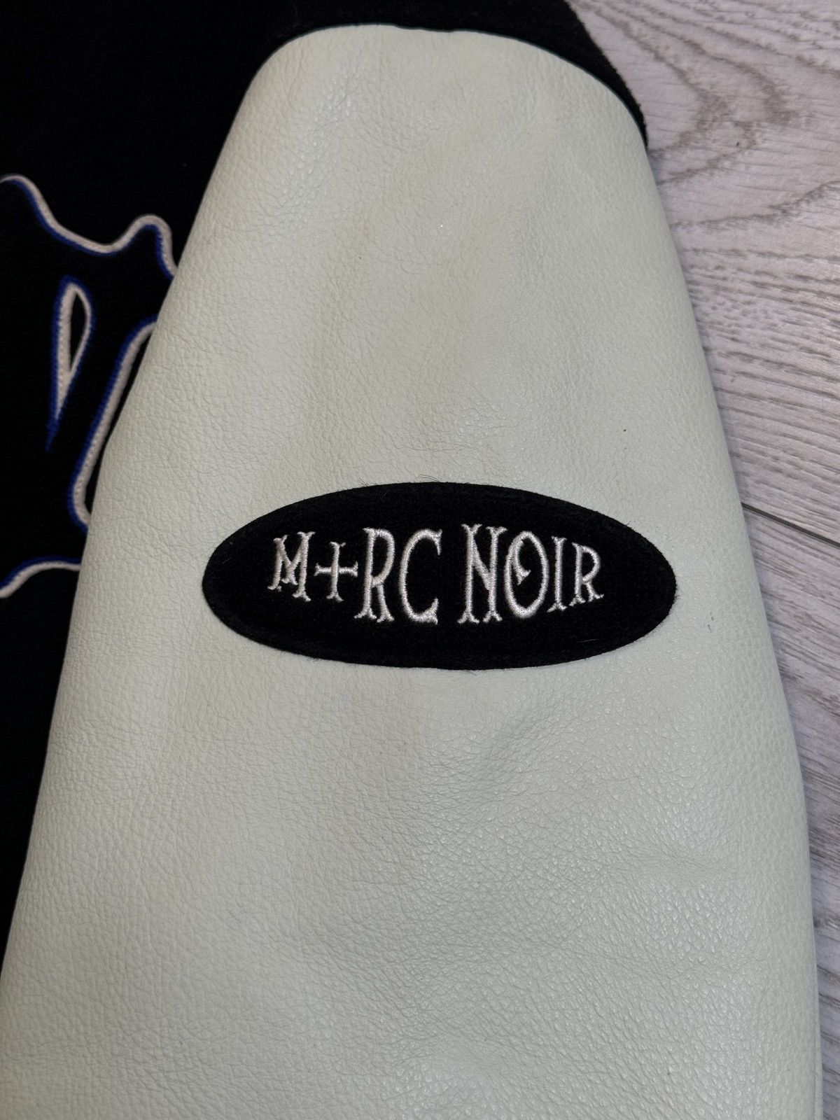 Japanese Brand × M+Rc Noir M+RC Noir MN styx varsity jacket Size US L / EU 52-54 / 3 - 6 Thumbnail