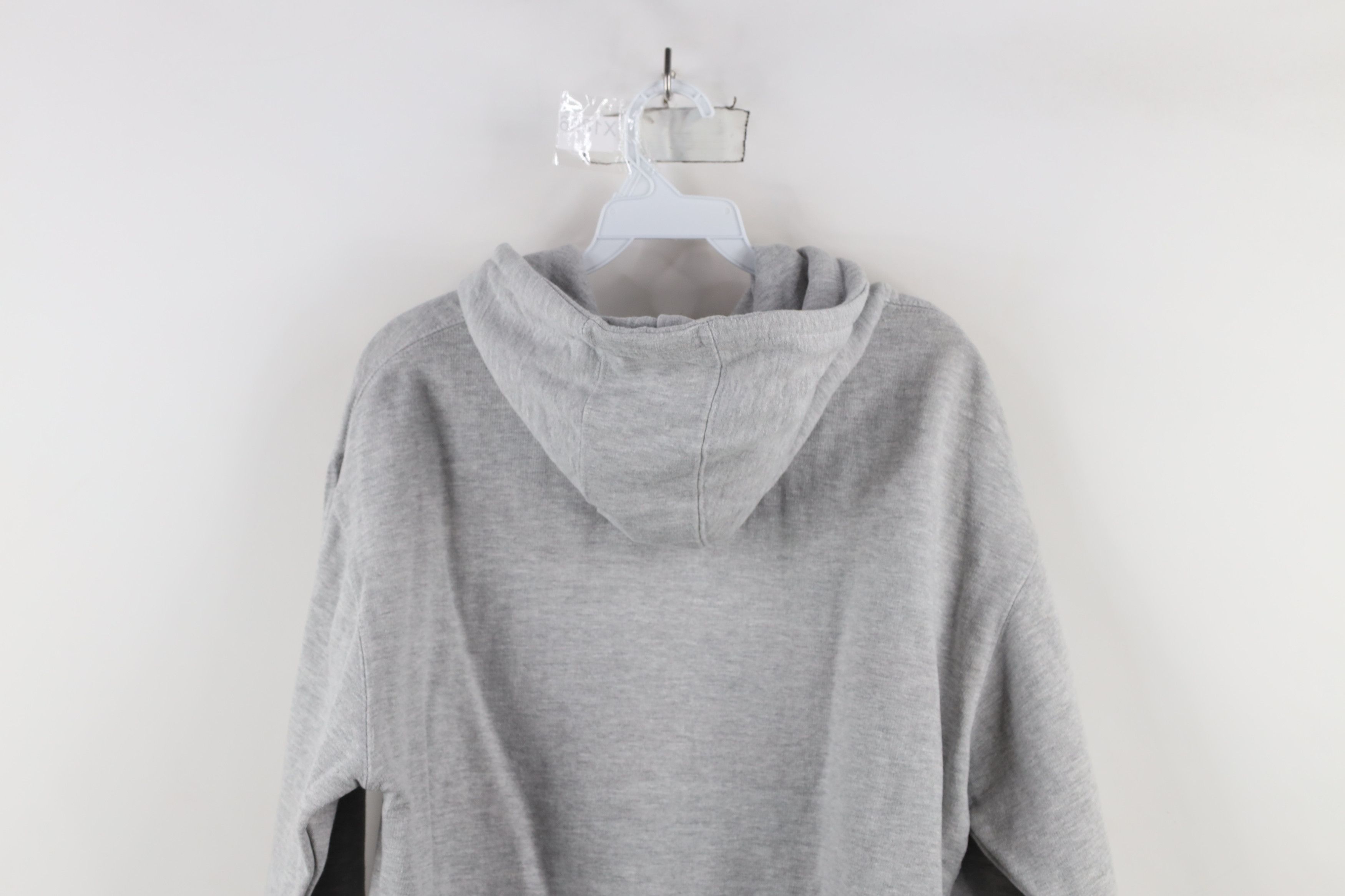 Vintage Vintage 90s Y2K Streetwear Hoodie Sweatshirt Heather Gray Size US M / EU 48-50 / 2 - 12 Thumbnail