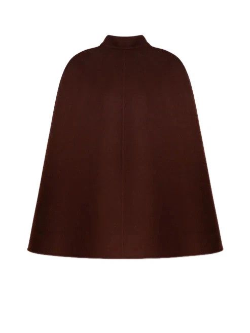 Gucci GUCCI Brown Wool Cape New & Authentic Size ONE SIZE - 2 Thumbnail