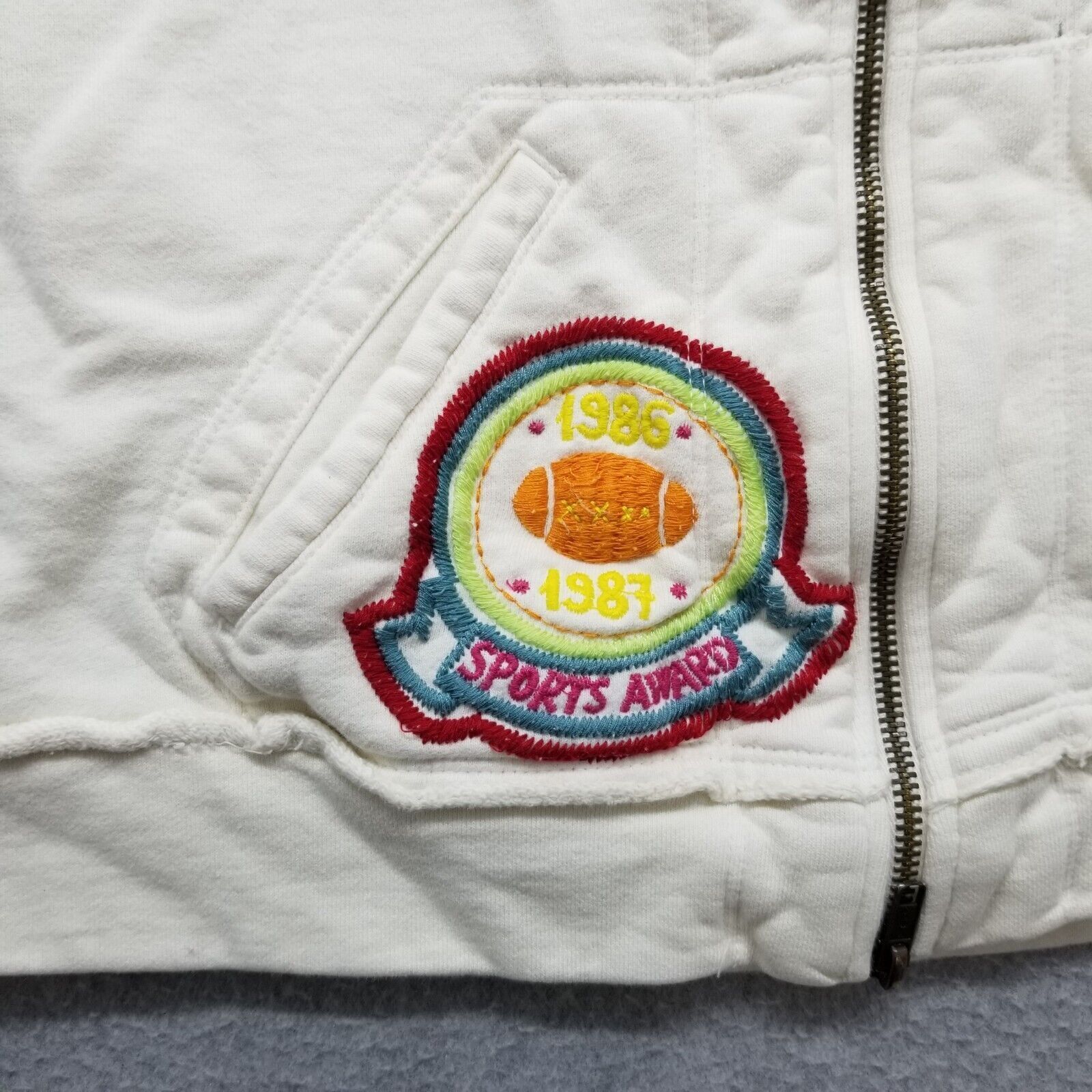 Johnny Was Johnny Was Jacket Womens Large Mock Neck Embroidered Size L / US 10 / IT 46 - 2 Thumbnail