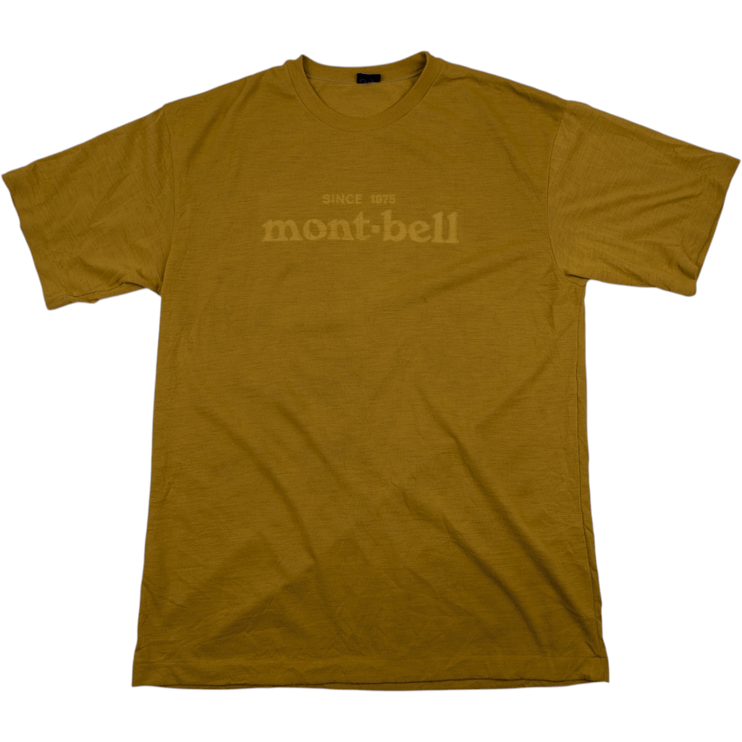 Montbell 90's MONTBELL Big Spell Out T-Shirt Single Stitches Tee Size US L / EU 52-54 / 3 - 2 Thumbnail