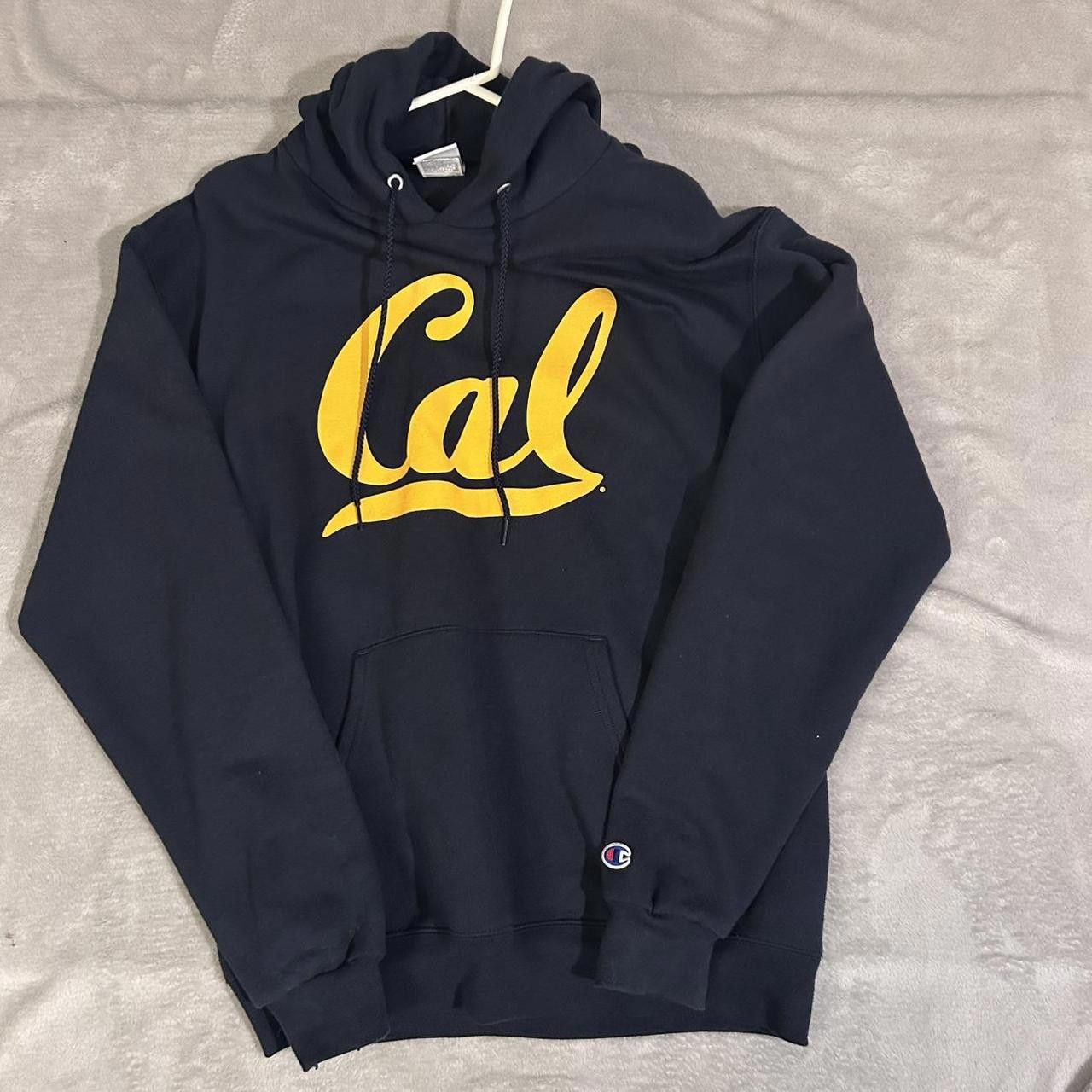 Champion Champion Men's Navy and Yellow Hoody Size US M / EU 48-50 / 2 - 1 Thumbnail