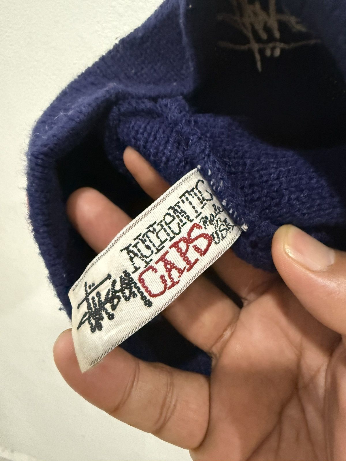 Stussy VTG Stussy USA Beanie Hat Size ONE SIZE - 6 Thumbnail
