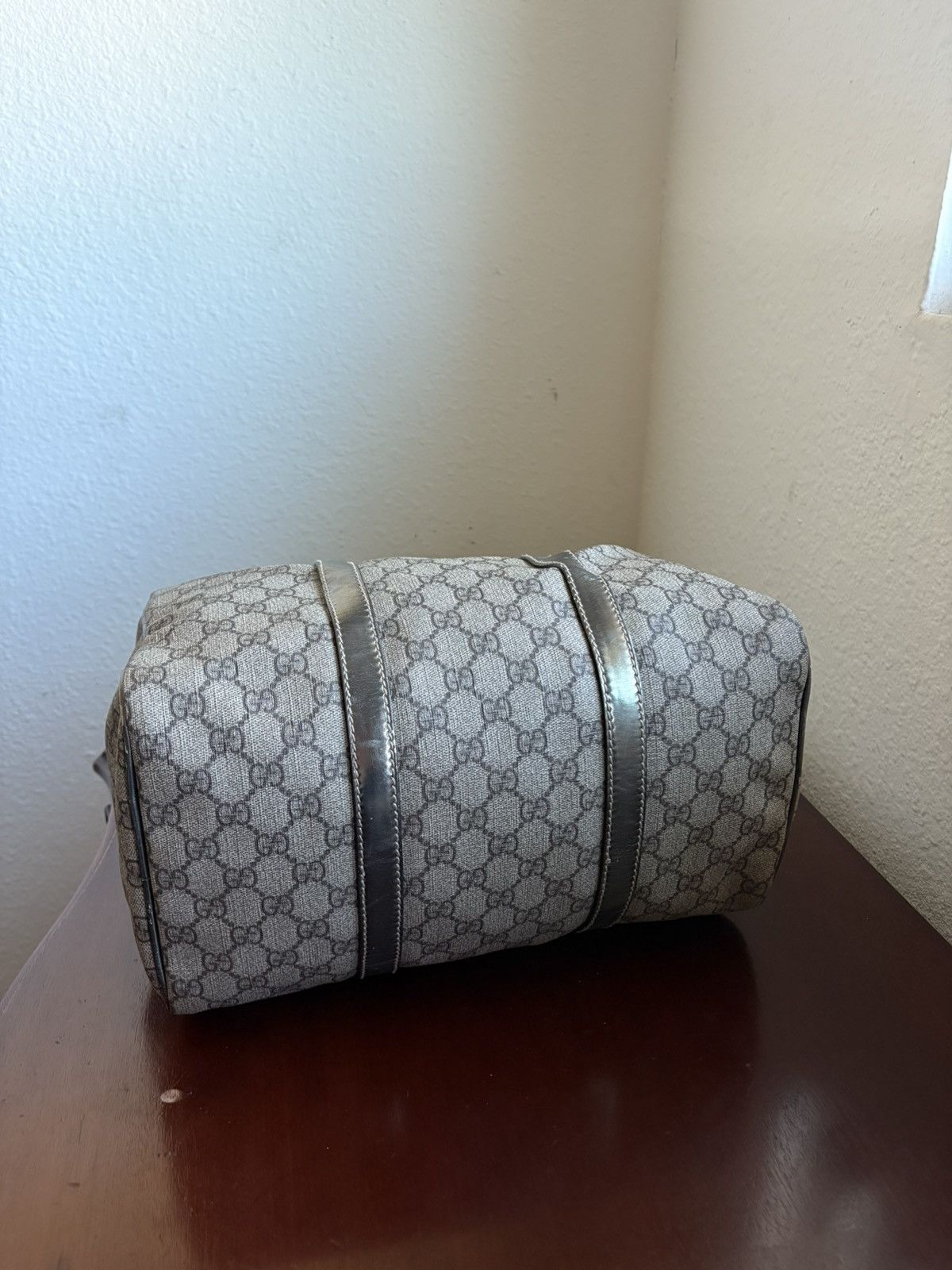 Gucci Gucci boston joy bag with silver leather Size ONE SIZE - 4 Thumbnail